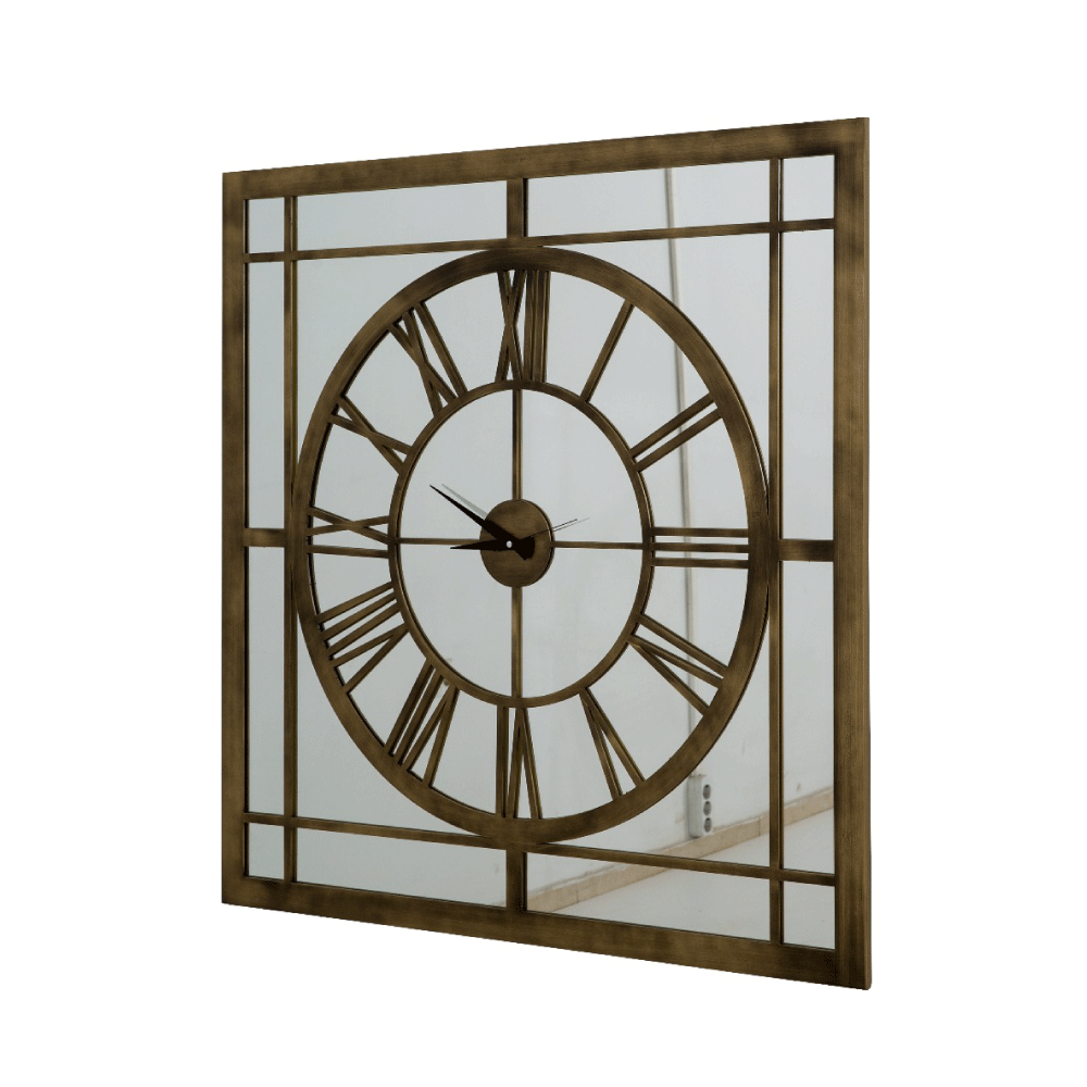 Rome Clock Mirror
