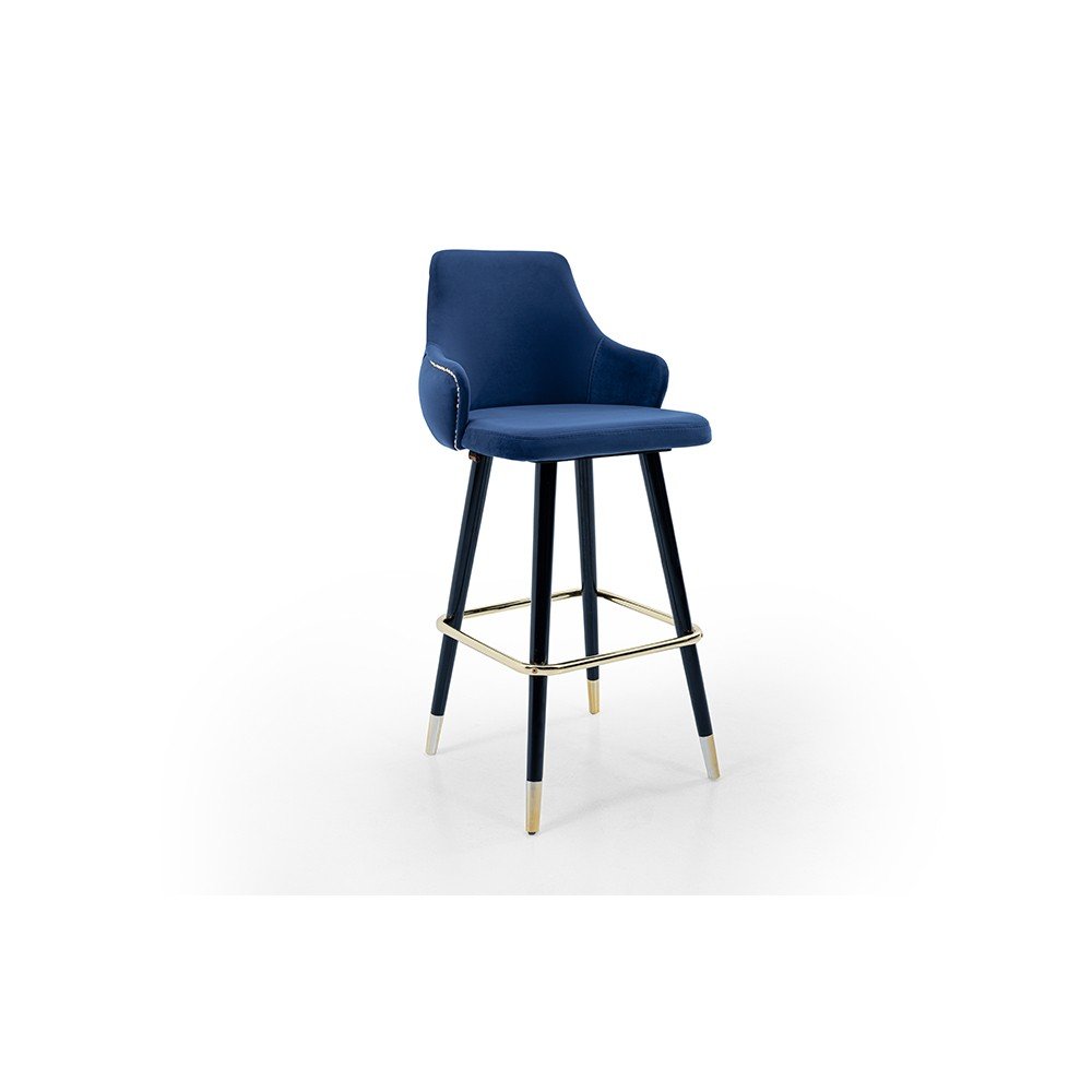 Ares Quilted Bar Stool