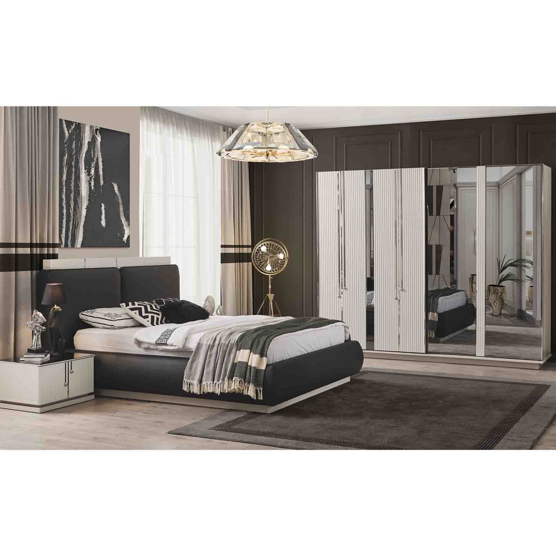 Vizyon Bedroom (Bed With Storage 180x200 cm)