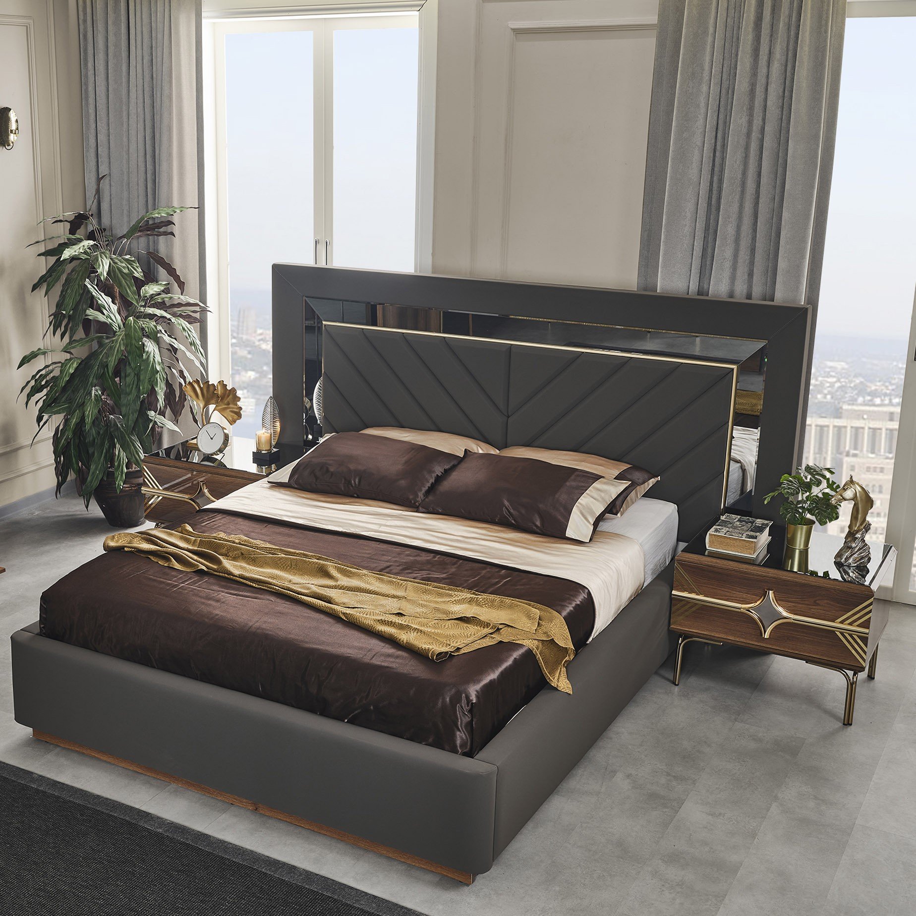 Deluxe Bed Without Storage 160x200 cm