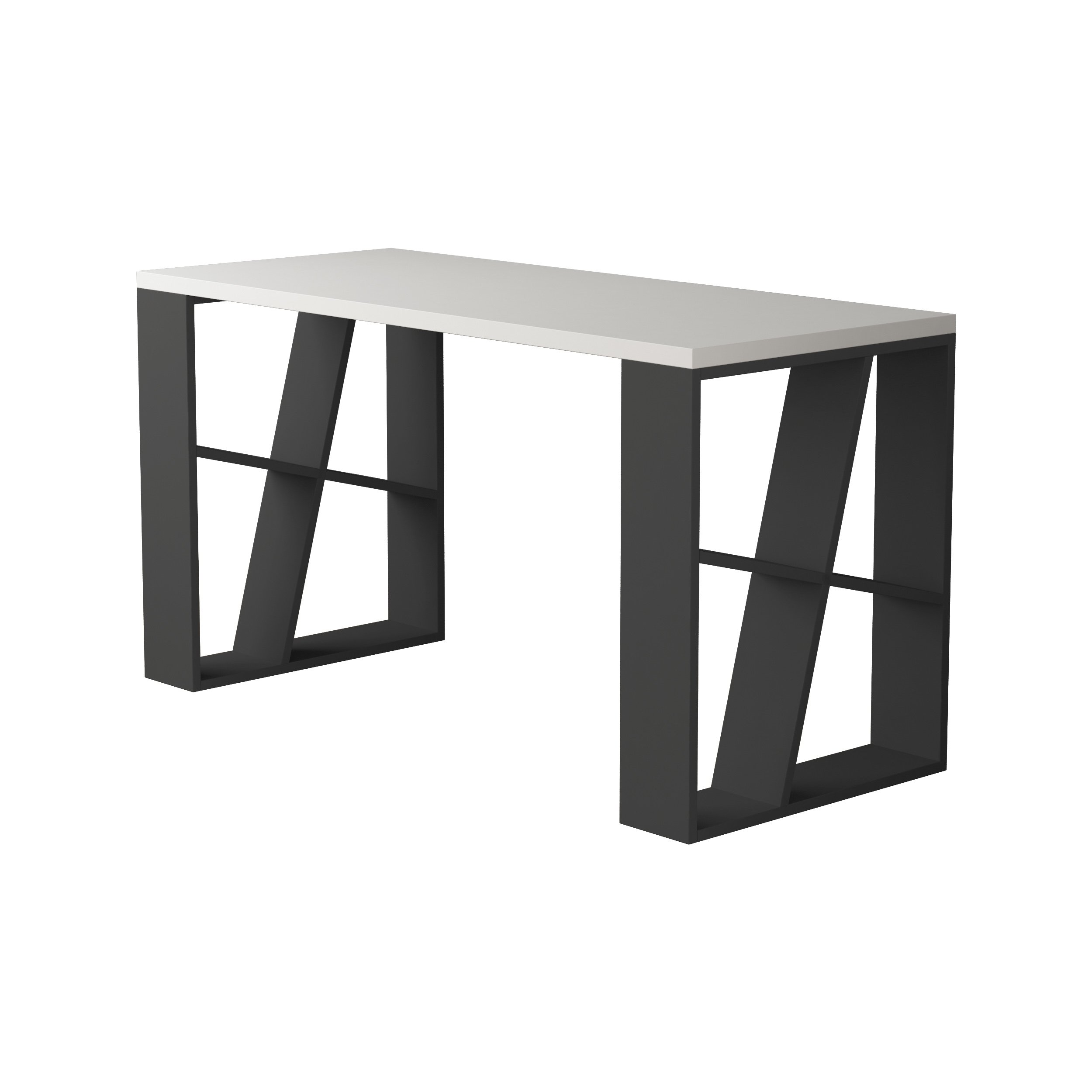 HONEY WORKING TABLE - WHITE - ANTHRACITE M.MS.10987.9