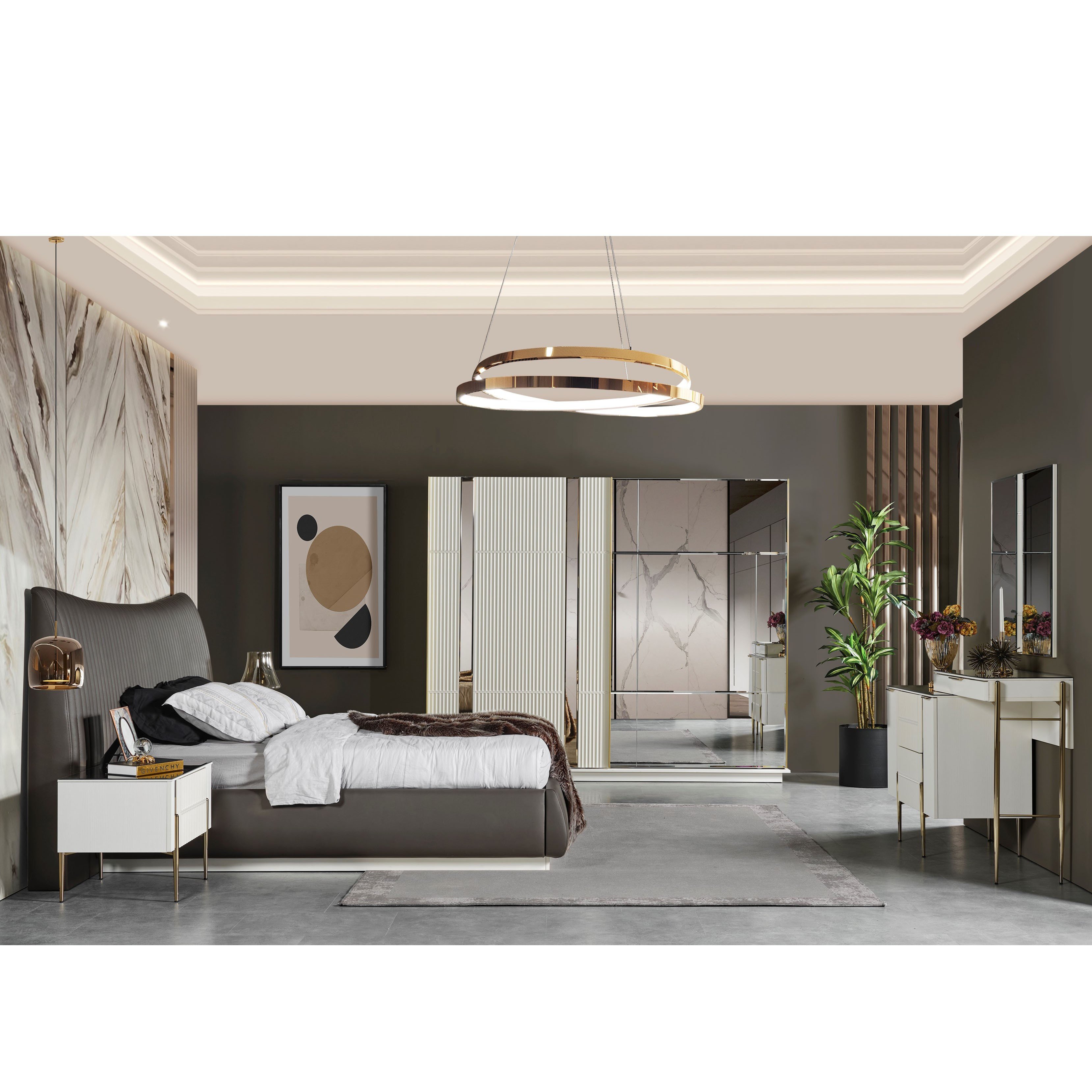 Style Bedroom (Bed With Storage 180x200 cm)