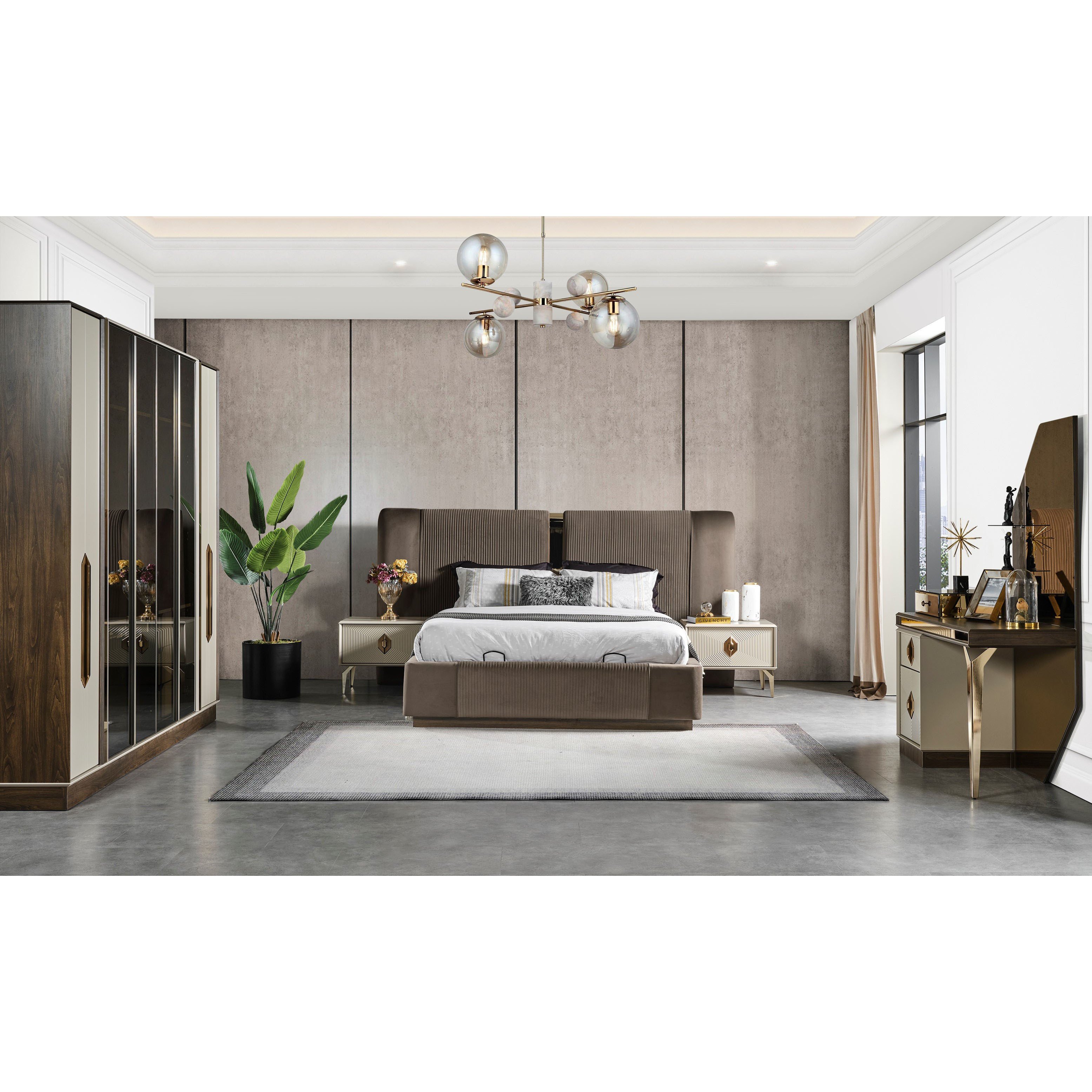 Trend Bedroom (Bed With Storage 160x200 cm)