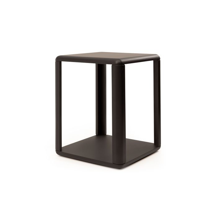 Soft Side Table Metalic