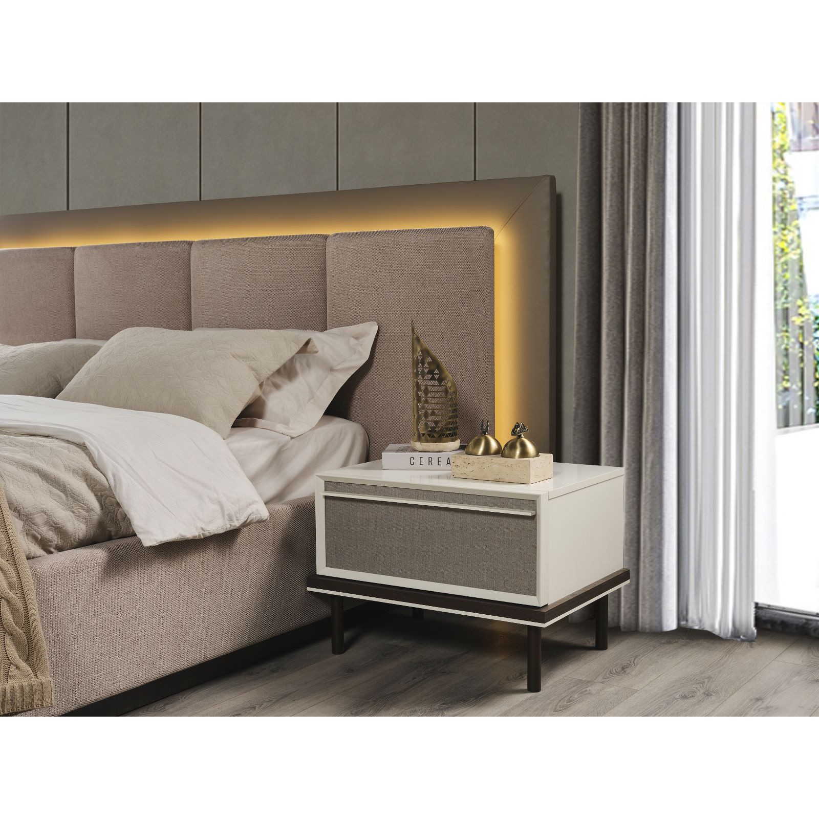 Line   Bedroom (Bed Without  Storage 180x200 cm)