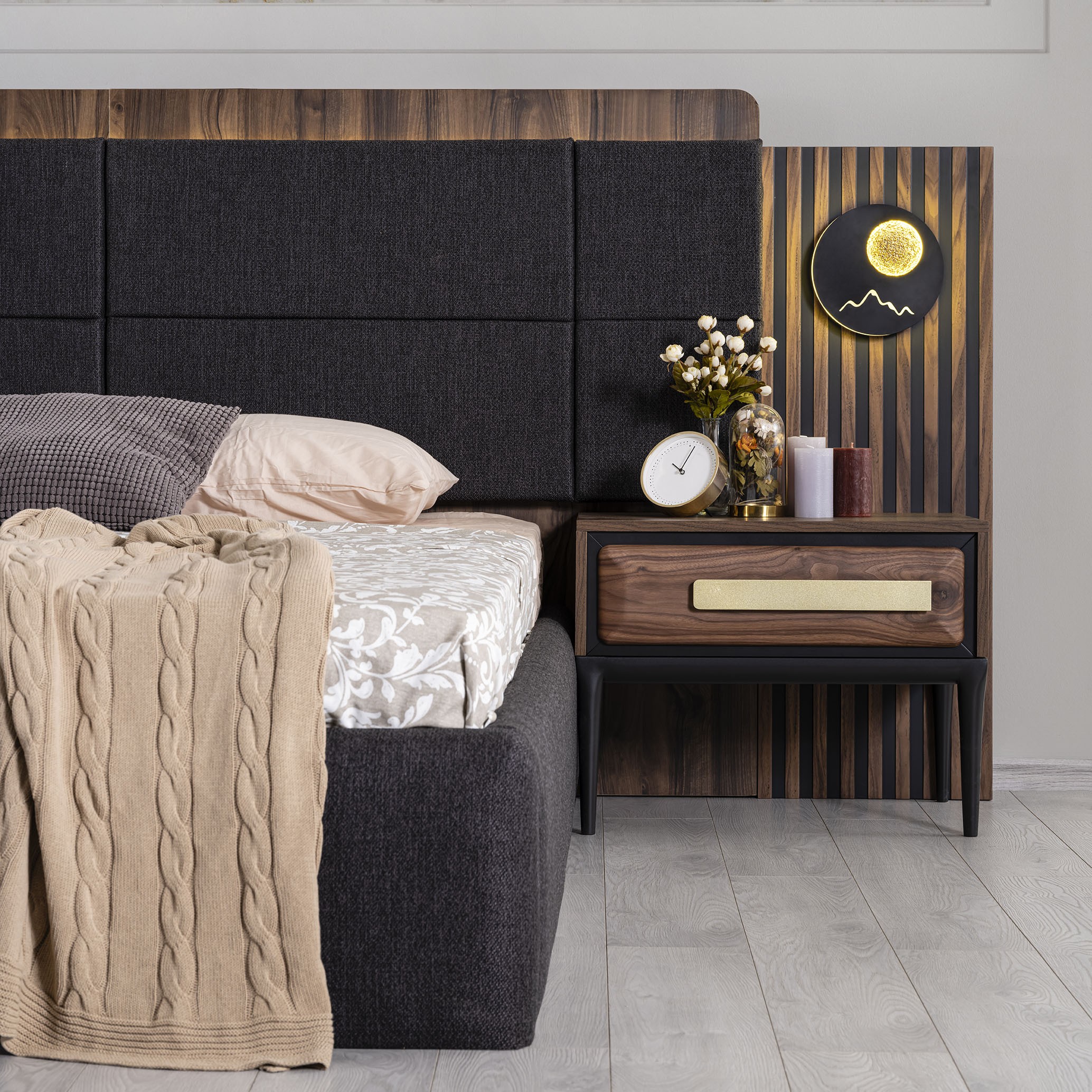 Armani  Bed Without Storage 180x200 cm