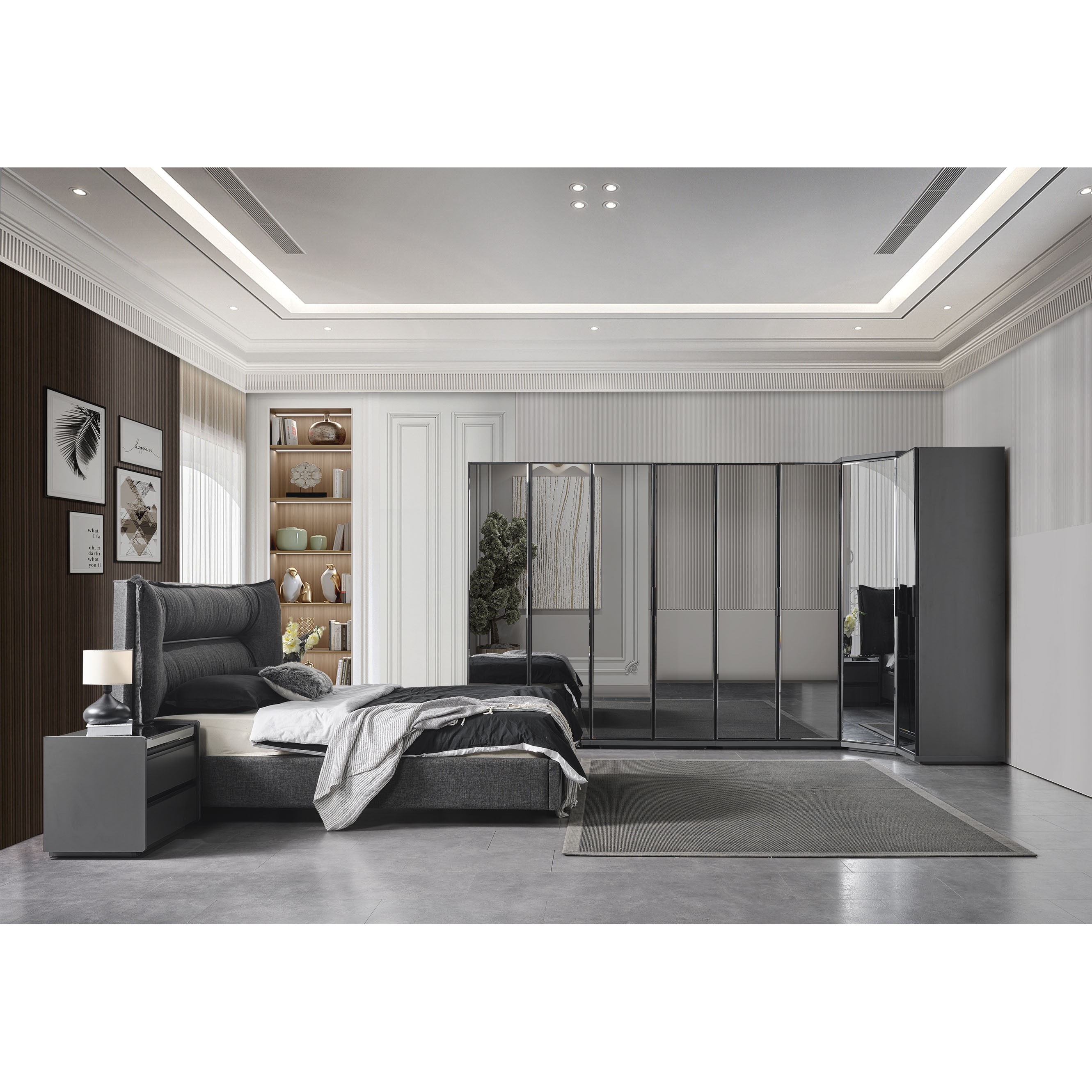 Line  Bedroom (Bed Without  Storage 180x200cm)