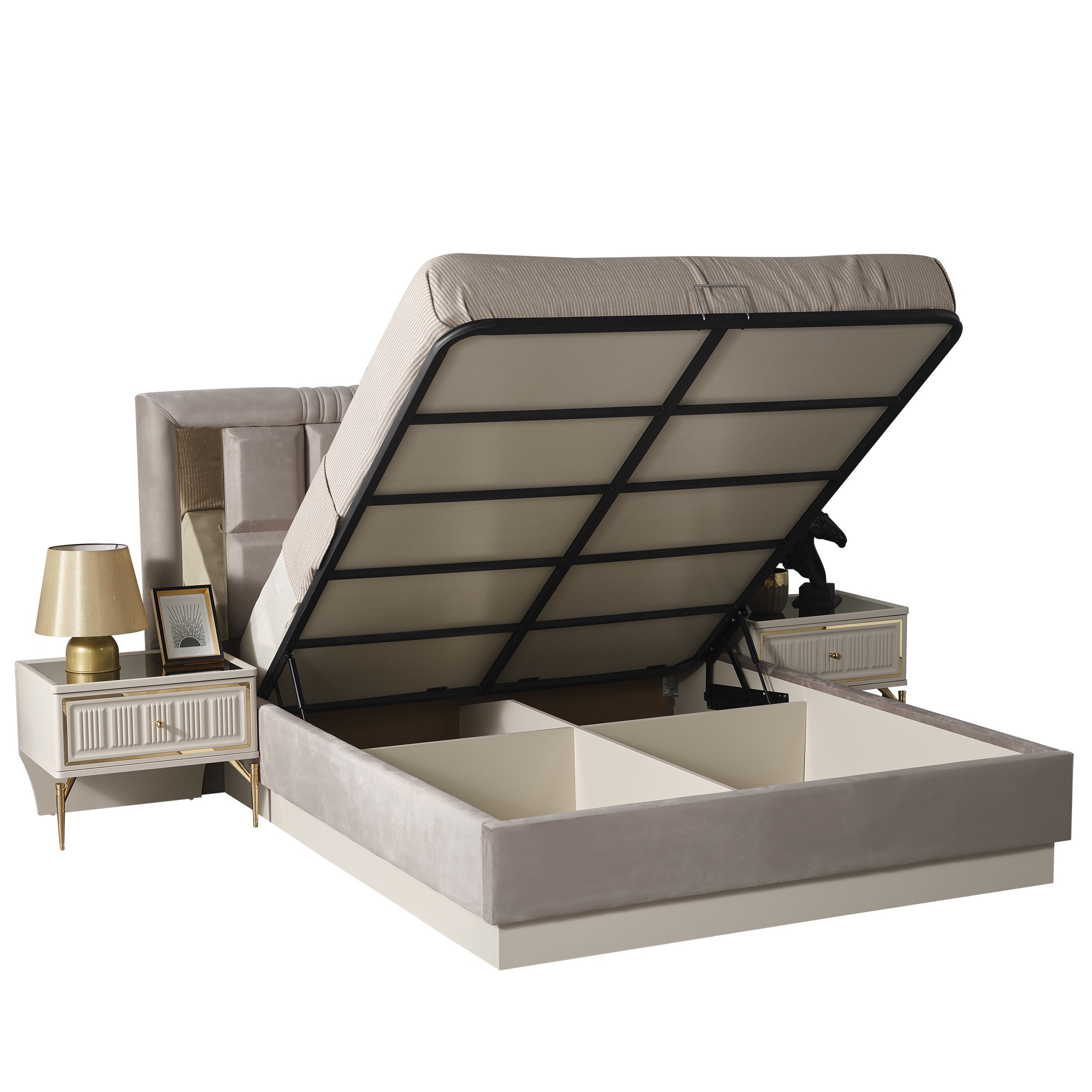 Anka Bed With Storage 160x200 cm
