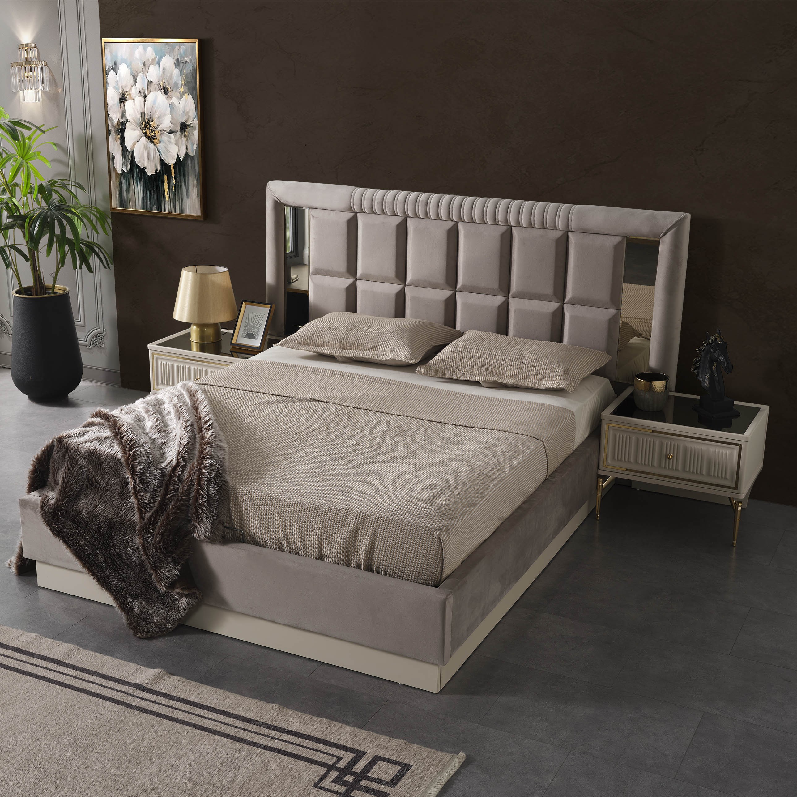 Anka Bed Without Storage 160x200 cm