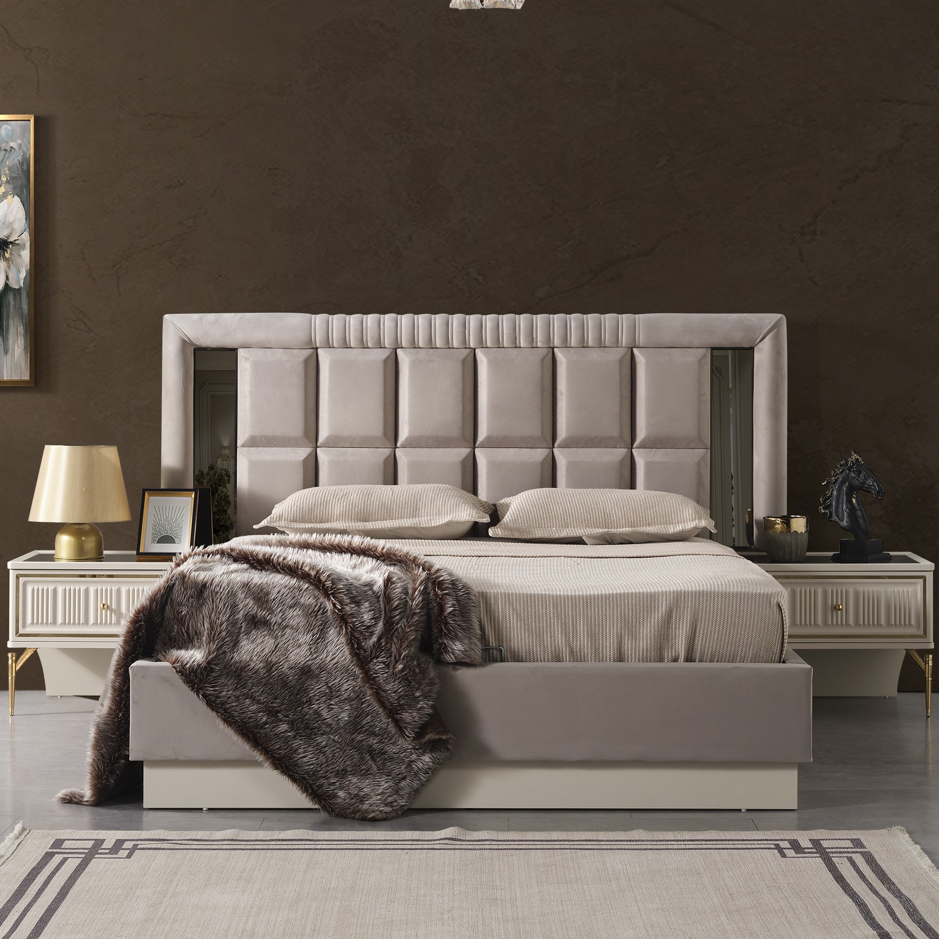Anka Bed Without Storage 160x200 cm