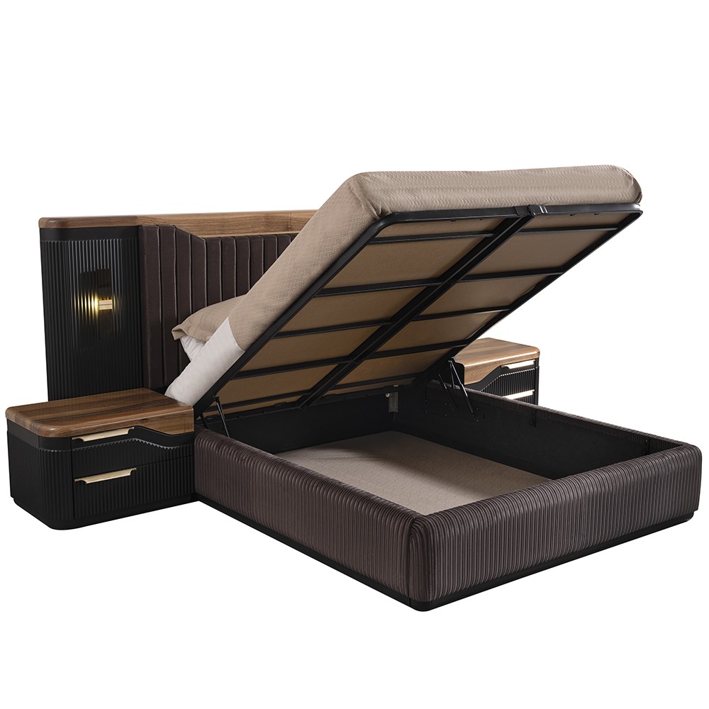 Hermes Bed With Storage 180x200 cm