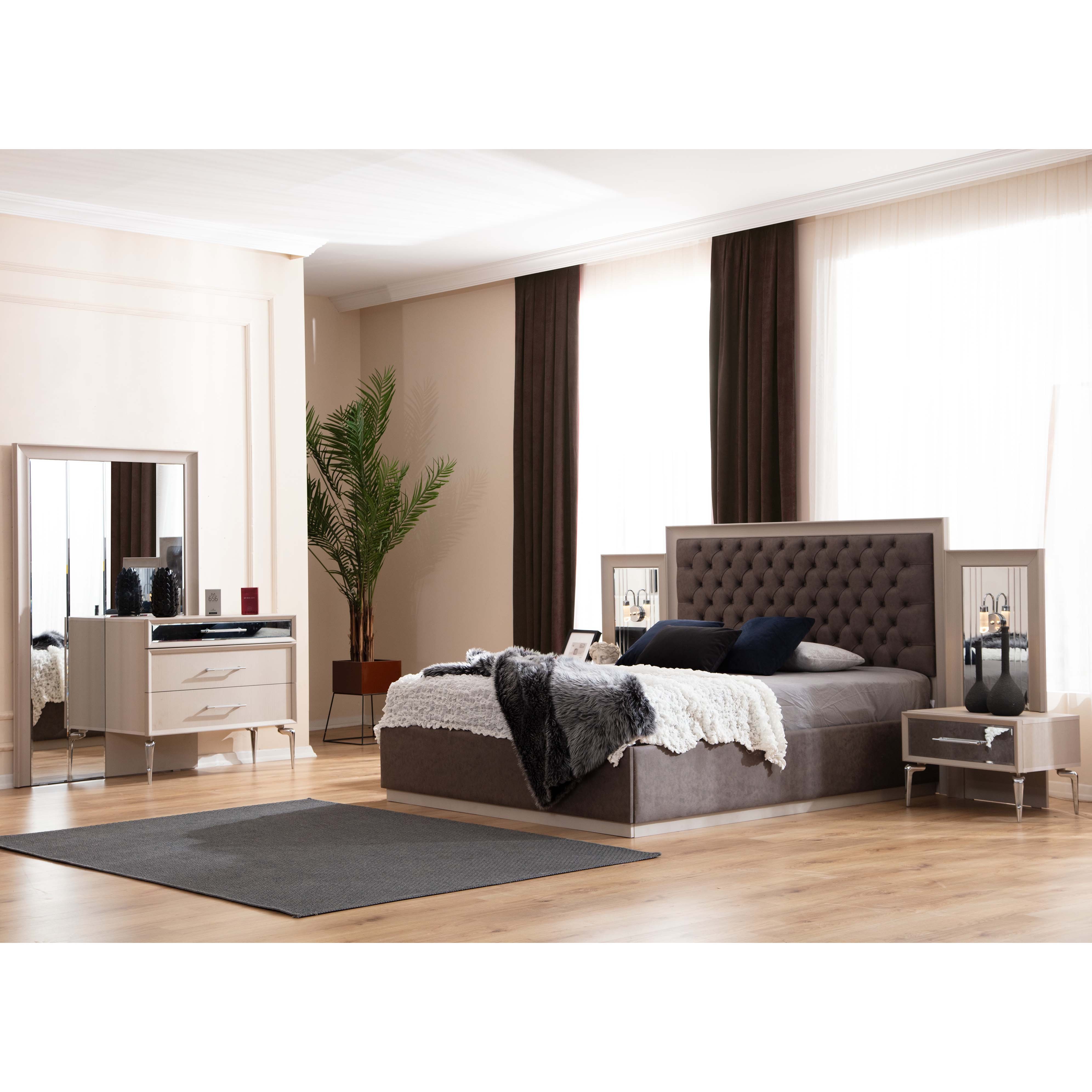 Asya Bedroom (Bed With Storage 160x200cm)