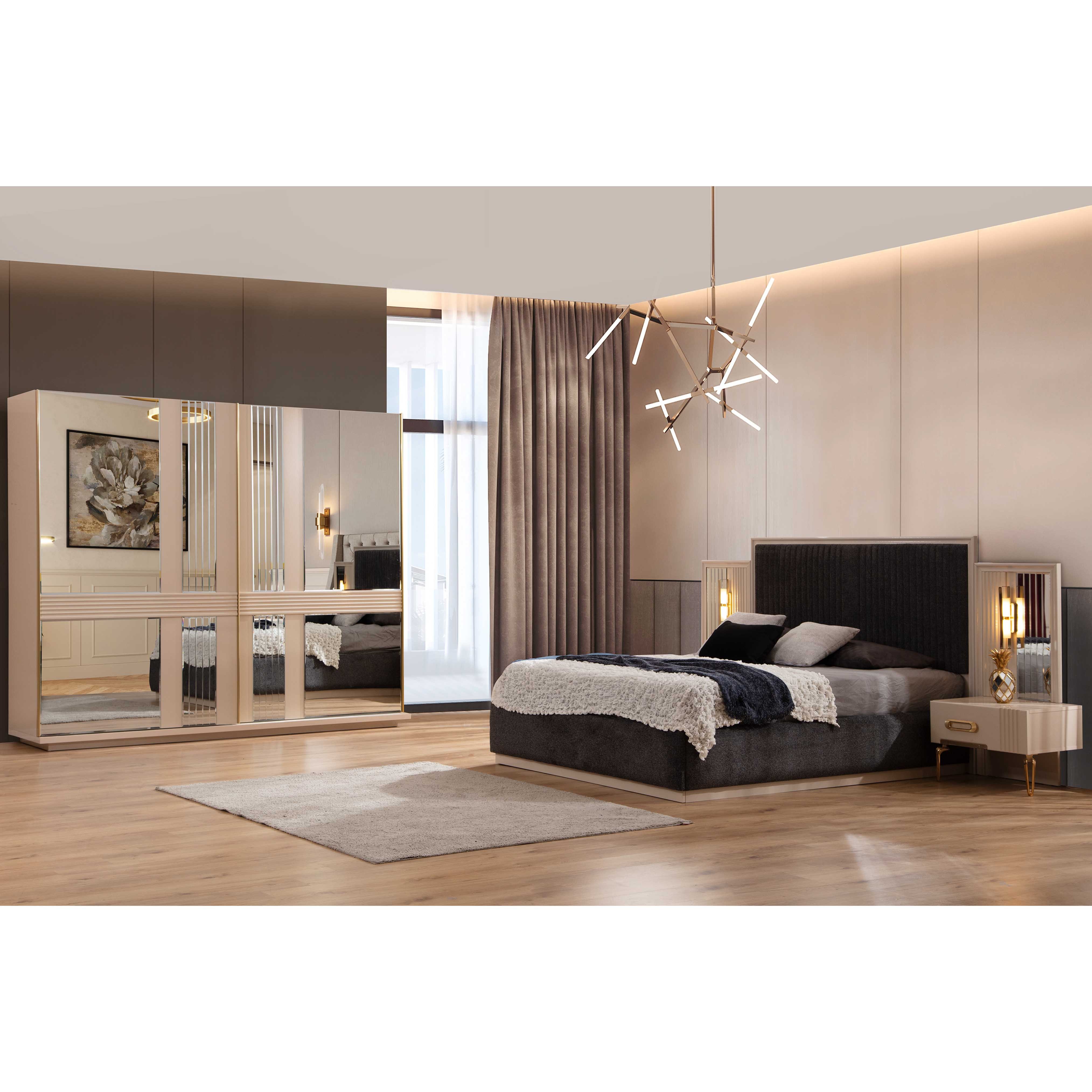 Aston Bedroom (Bed With Storage 160x200cm)