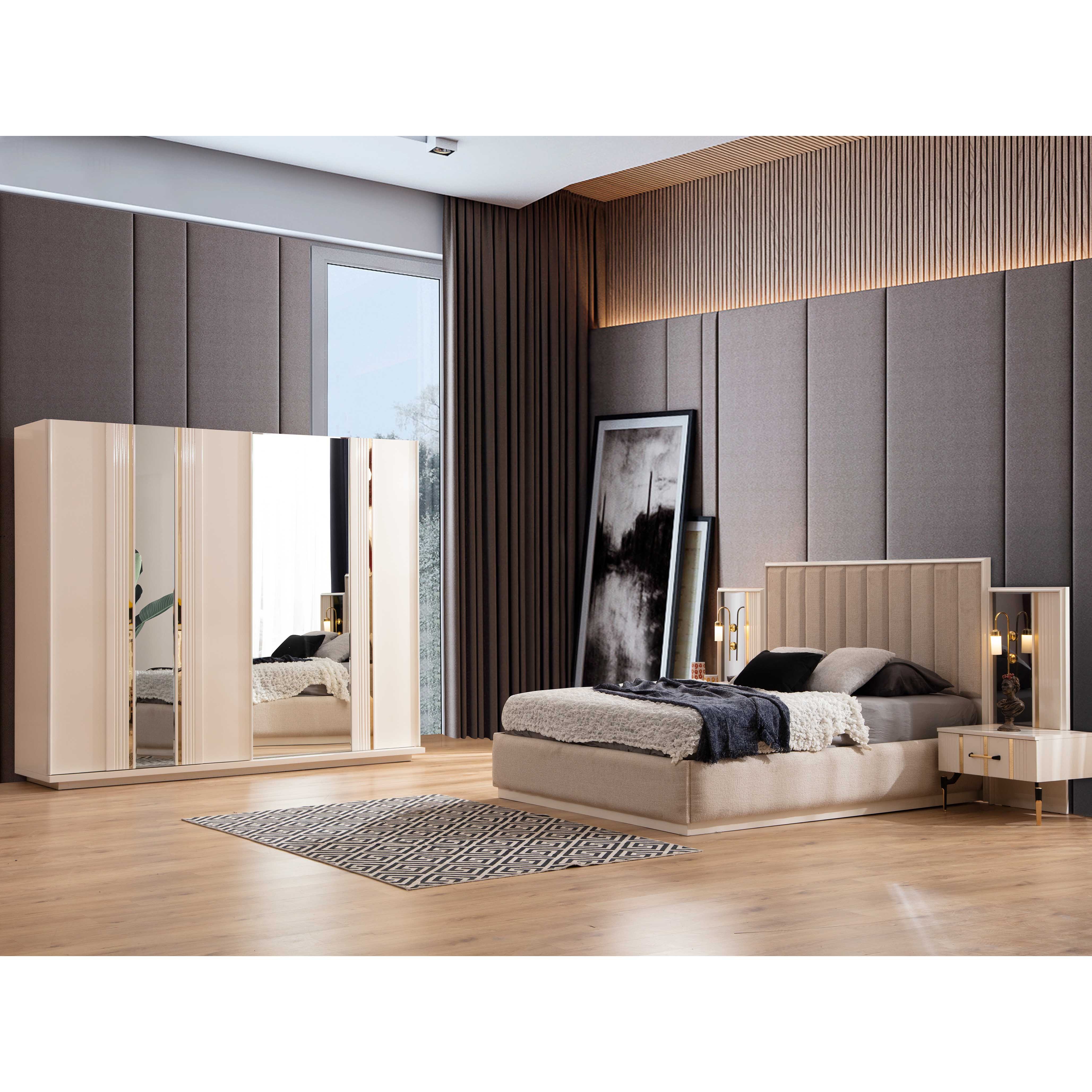 Aura Bedroom (Bed With Storage 160x200cm)
