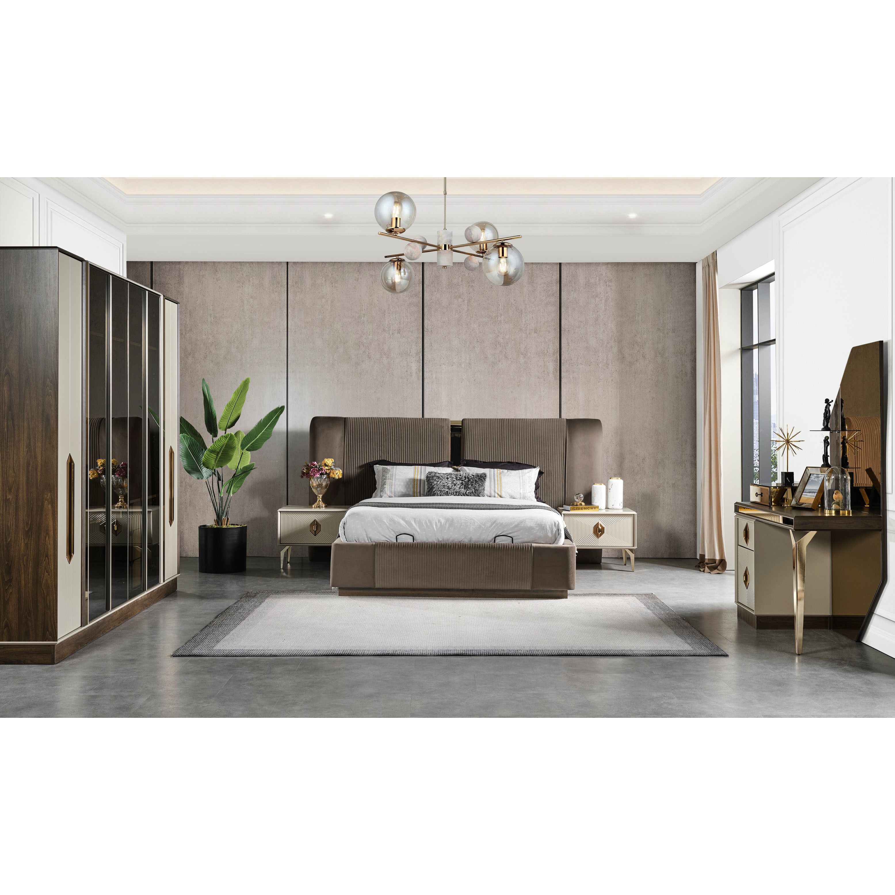 Trend Bedroom (Bed Without Storage 160x200 cm)