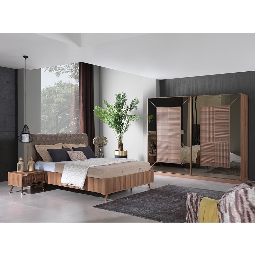 Toprak Bedroom (Bed Without Storage 160x200cm)