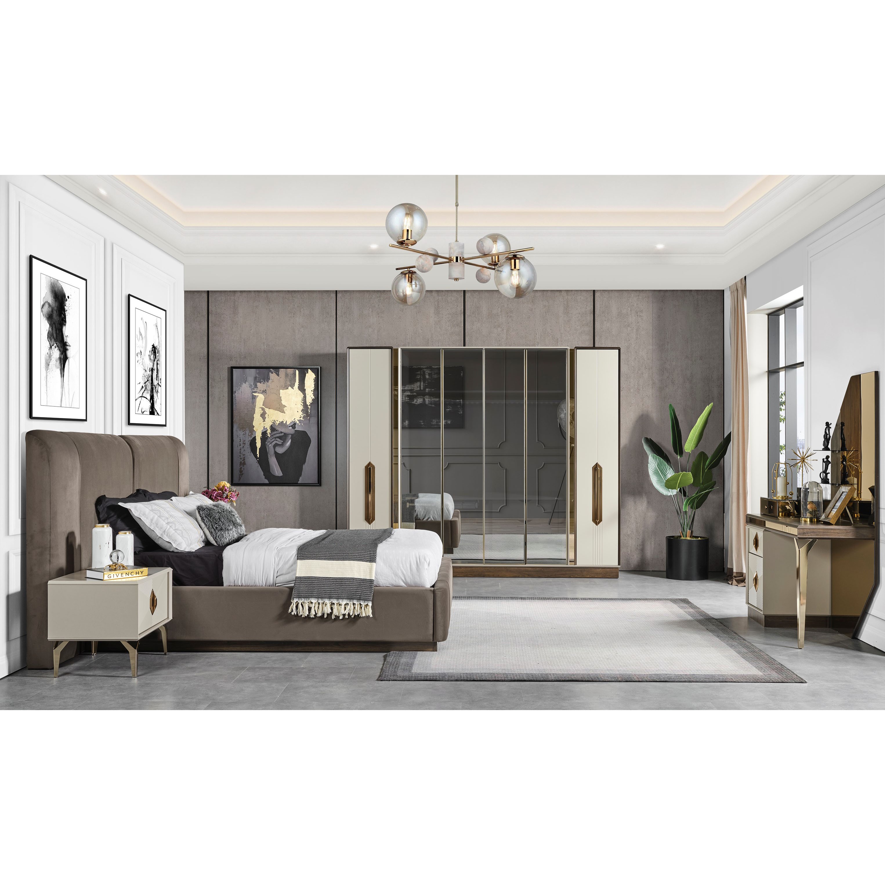 Trend Bedroom (Bed Without Storage 180x200 cm)
