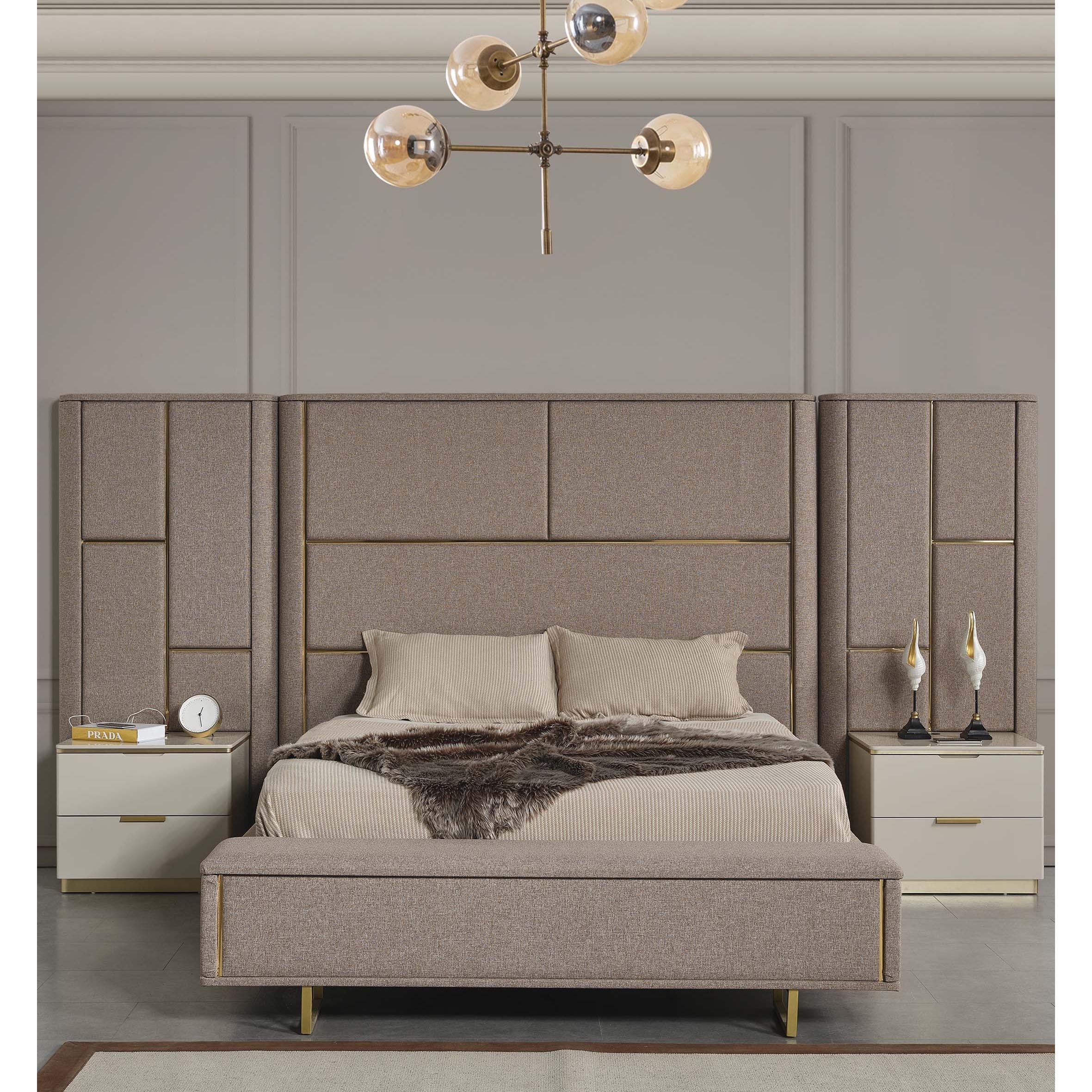 Zirve Bed With Storage 180x200 cm