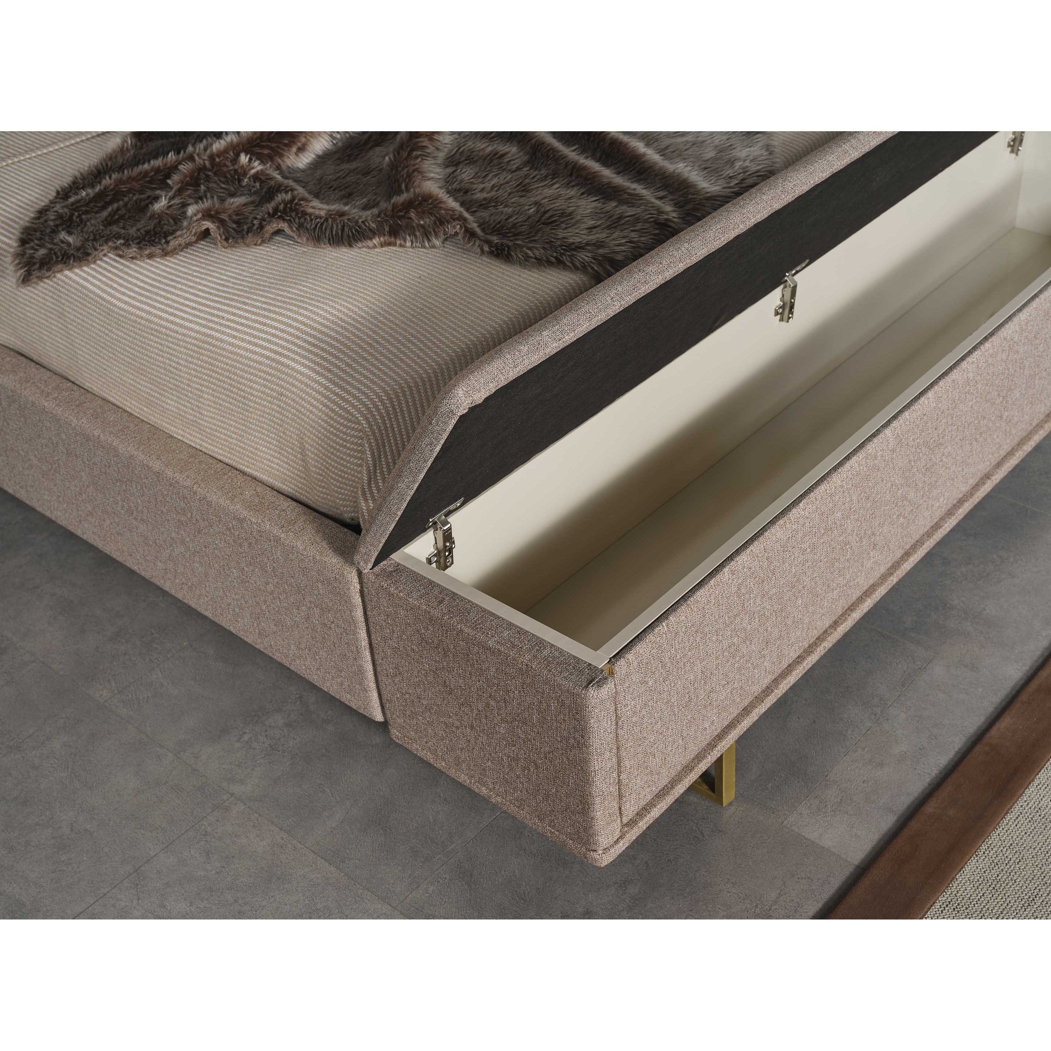 Zirve Bed With Storage 160x200 cm