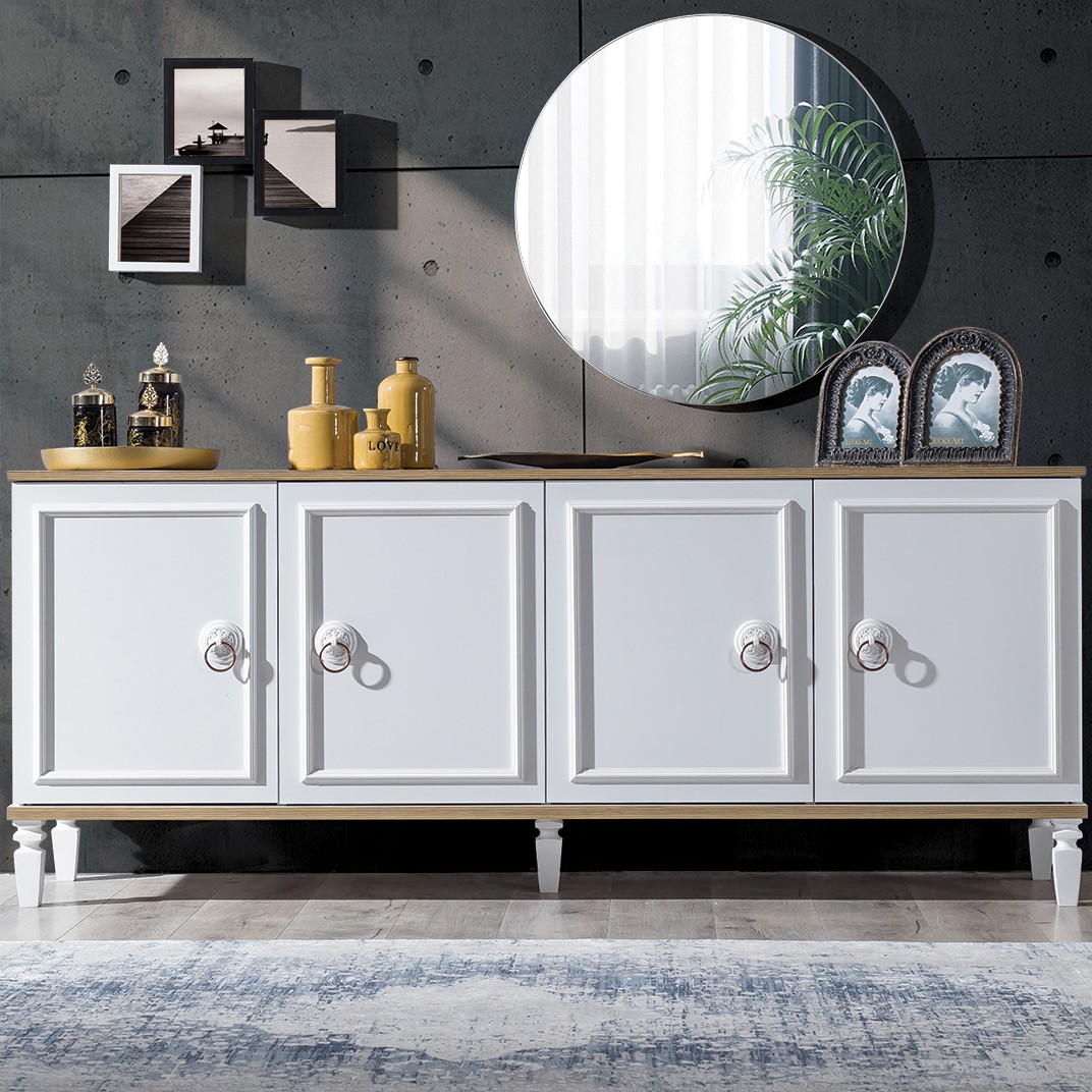 Mila Console with Mirror