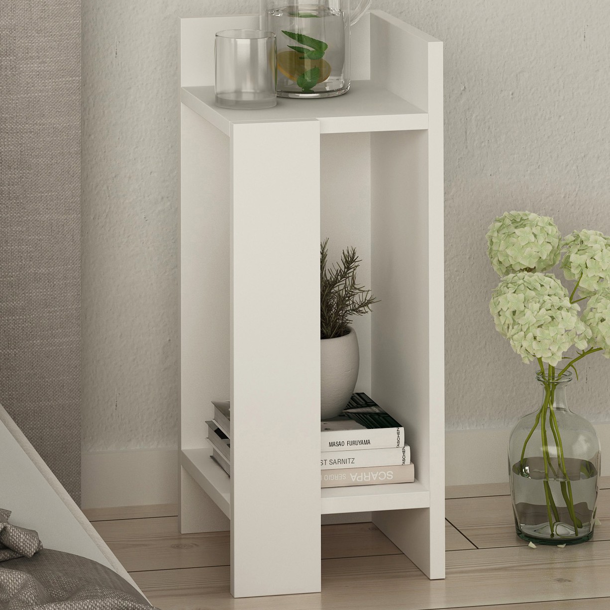 Elos Nightstand Right Module White - White