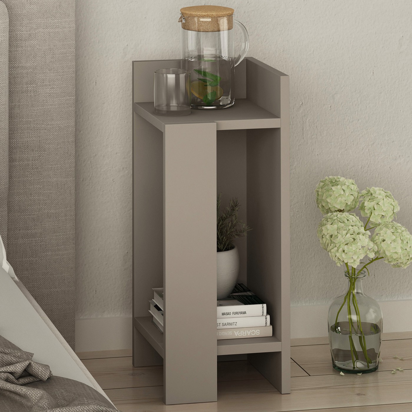 Elos Nightstand Right Module Light Mocha - Light Mocha