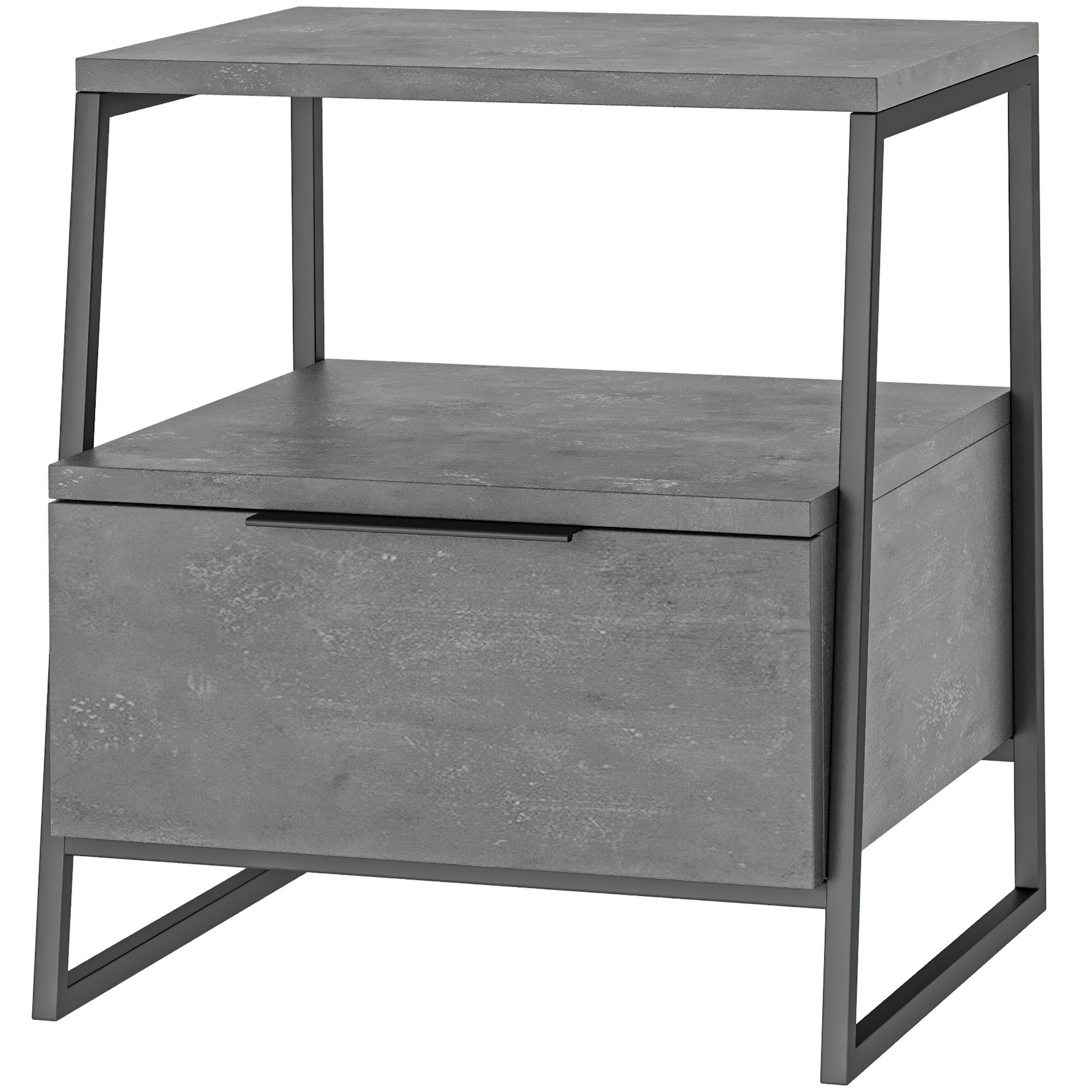 Pal Nightstand Retro Grey