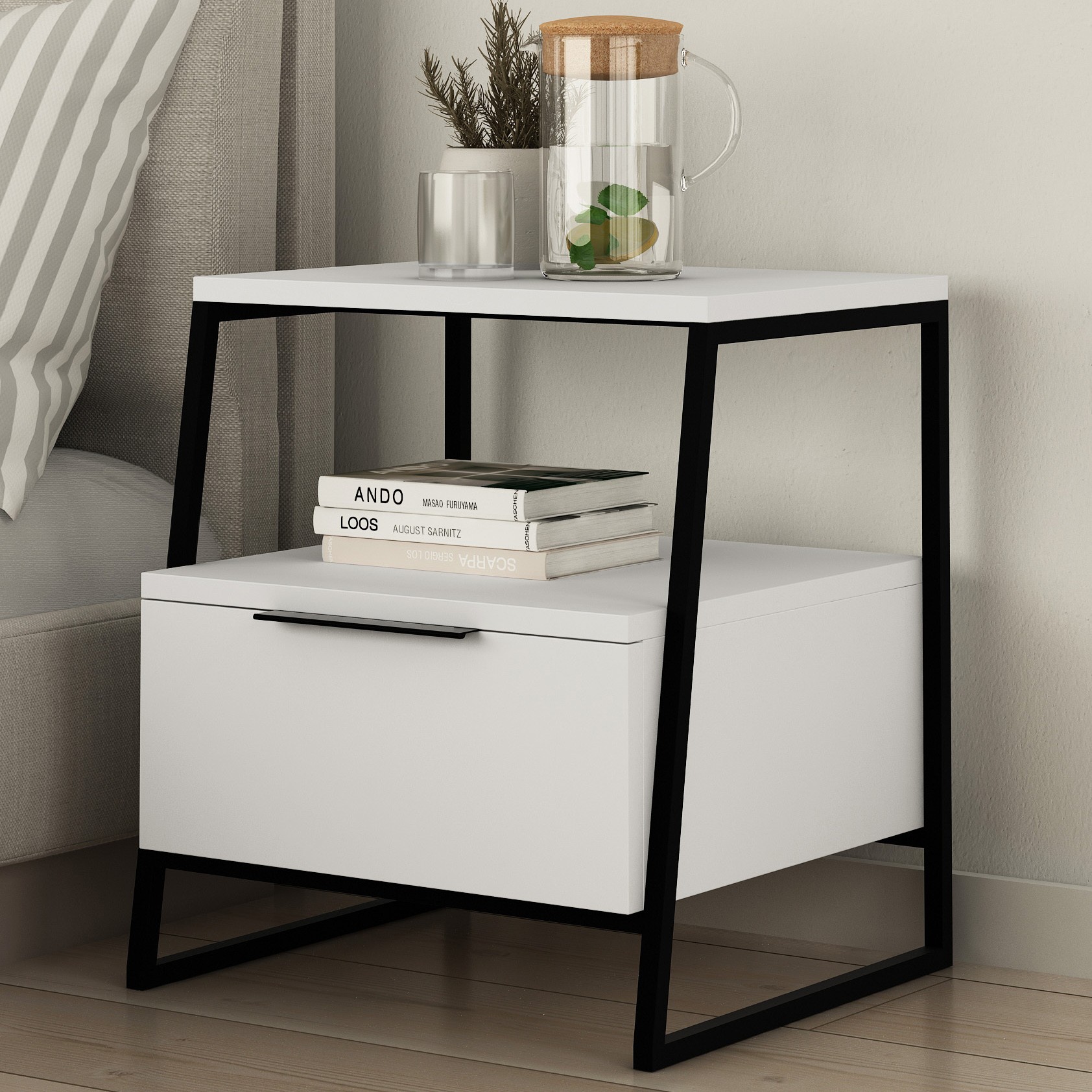 Pal Nightstand White