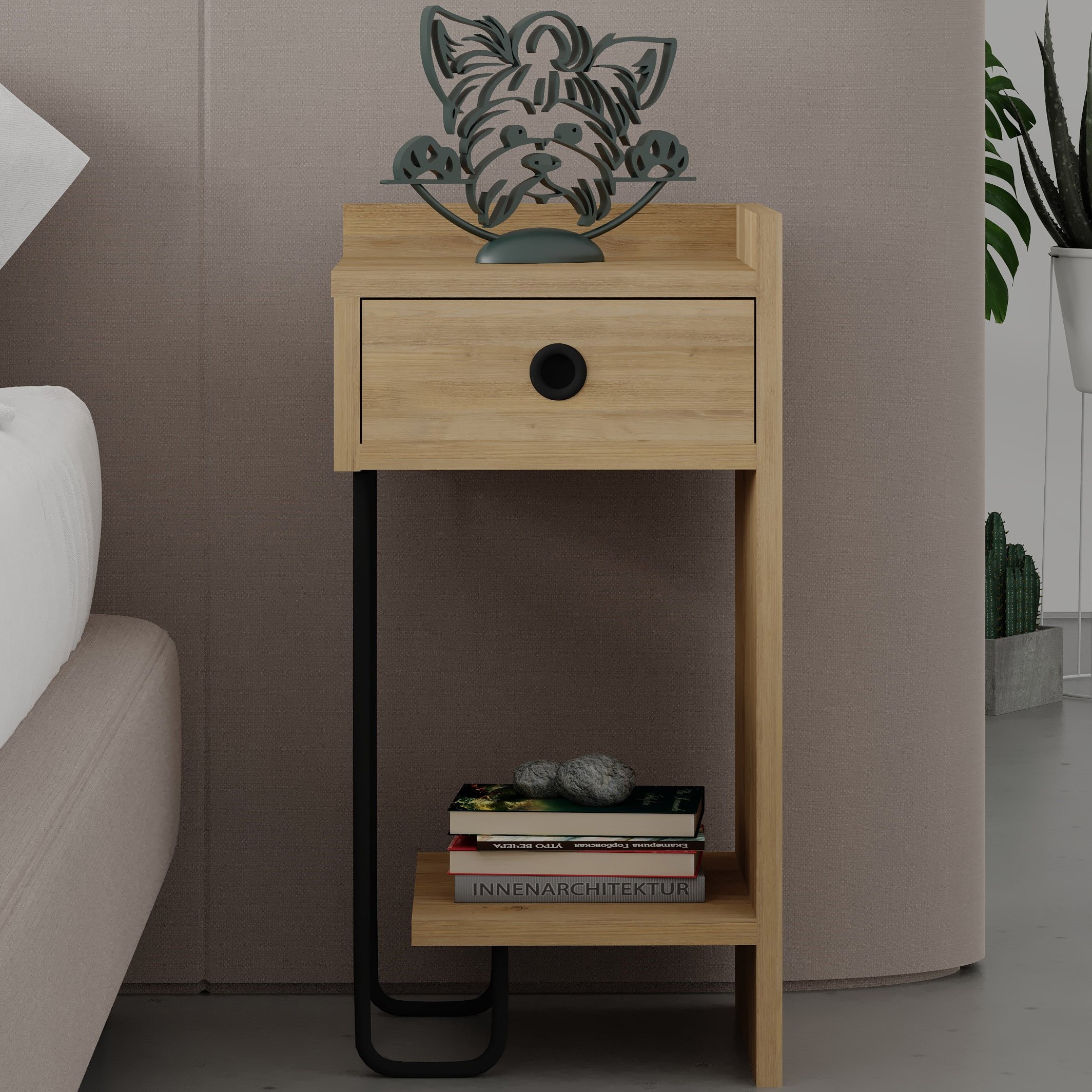 Sirius Nightstand Right Module Oak