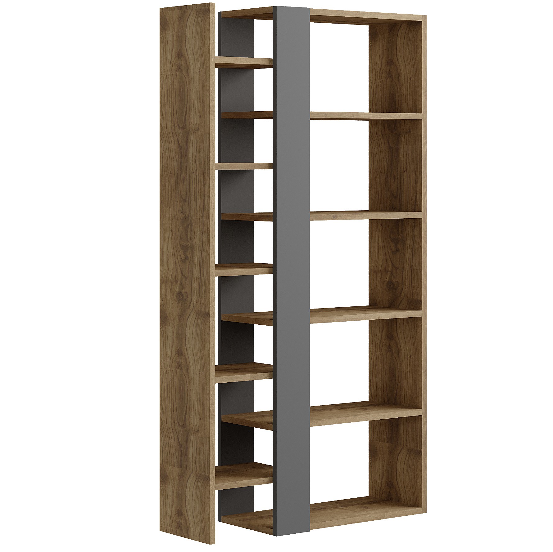 Lift Bookcase Hitit - Antracite