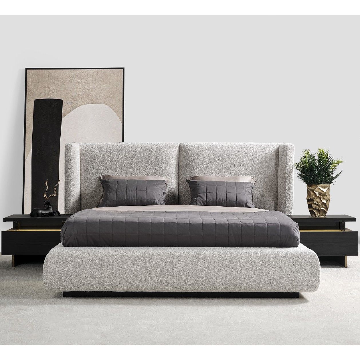 Eva Bed Without Storage 160x200 cm