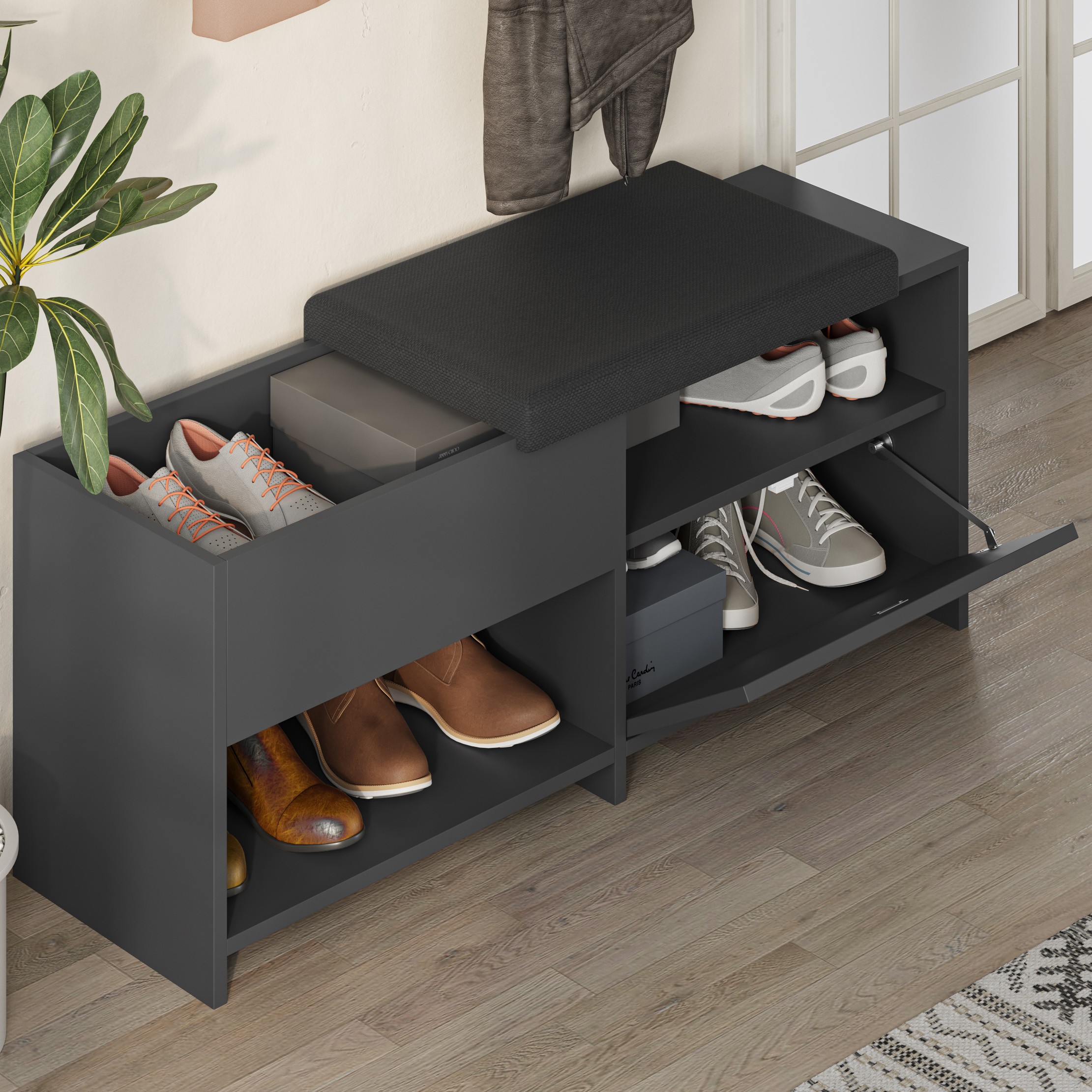 Filux Bench Anthracite