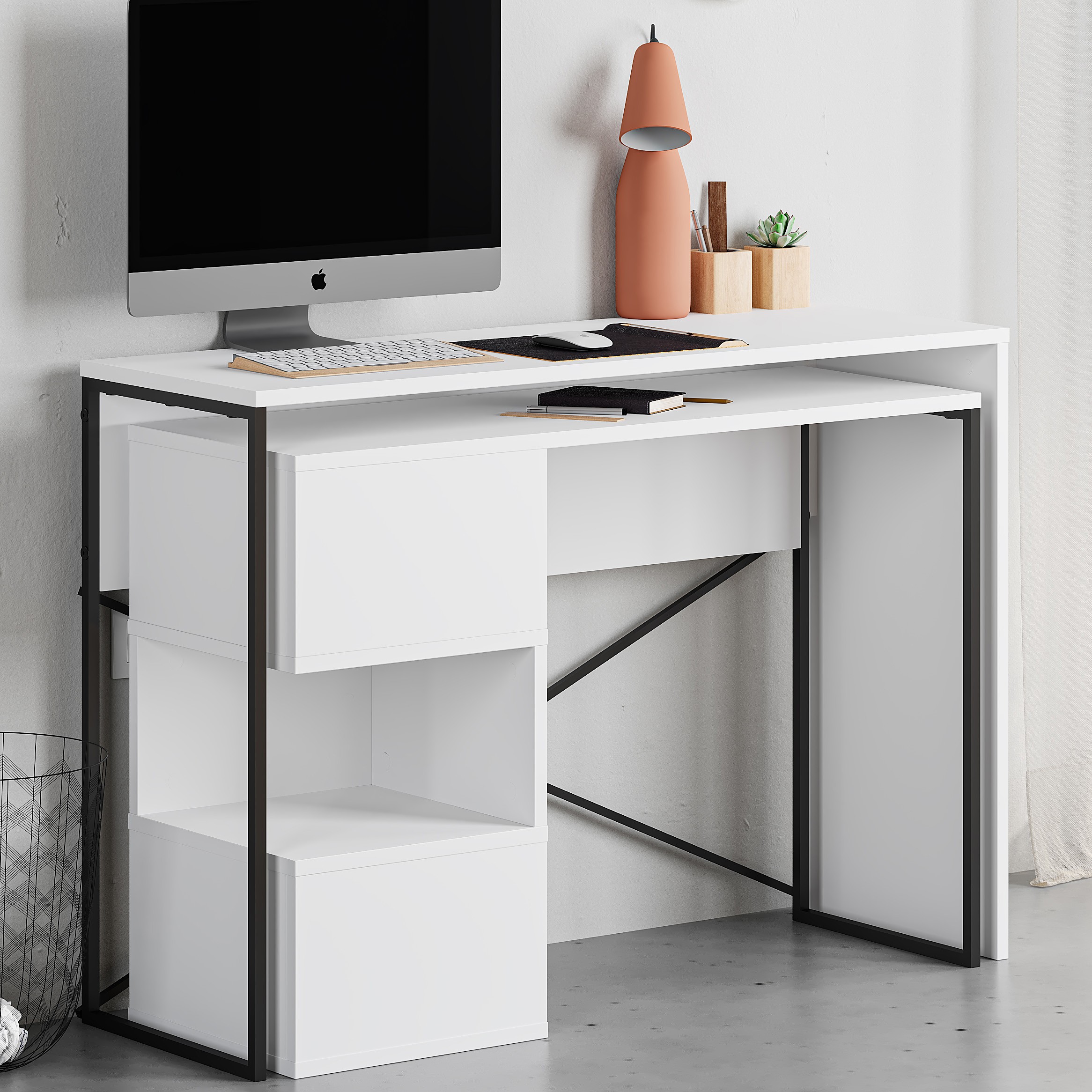 Badau Multipurpose Desk White