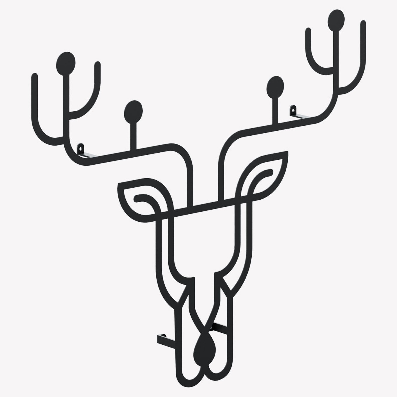 Metal Hanger Deer