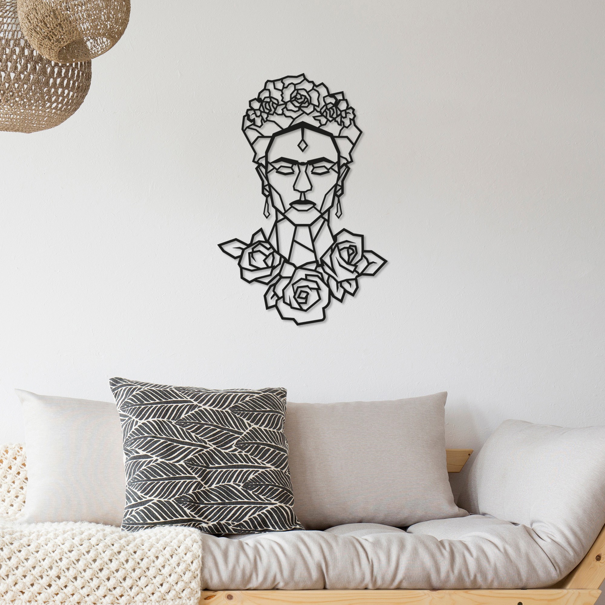 Metal Decorative Frida Rose