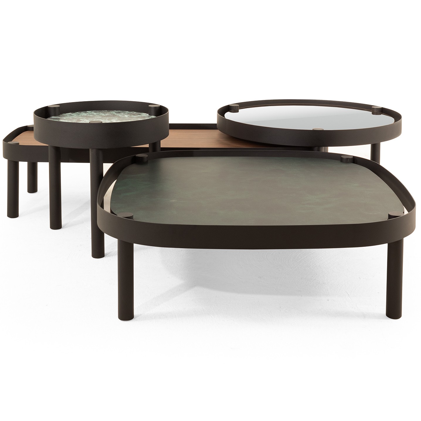 Bohem Vol1 Center Table & Vol2 Center Table With Mirror & Vol3 Center Table & Side Table