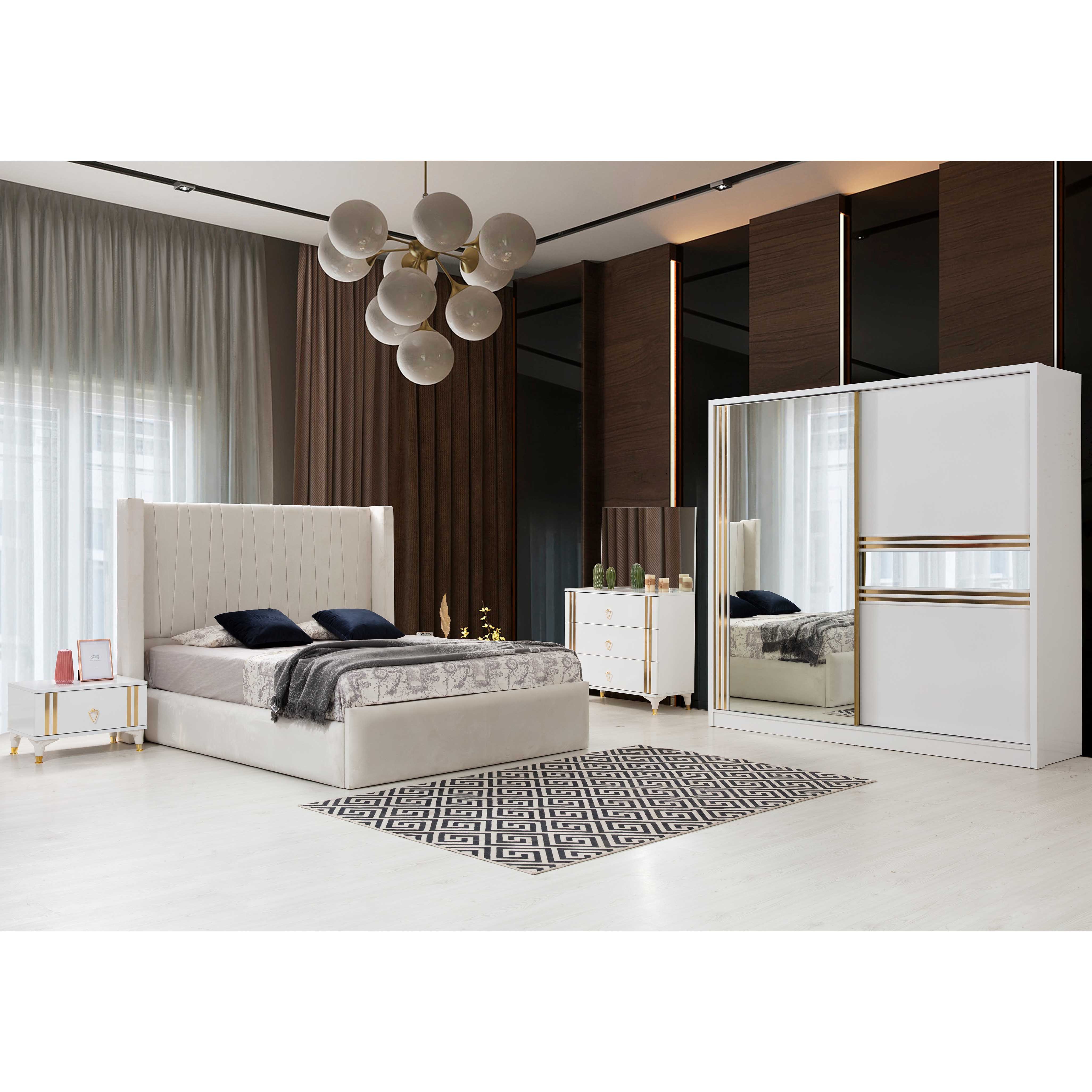 Sedef Bed With Storage 180x200 cm