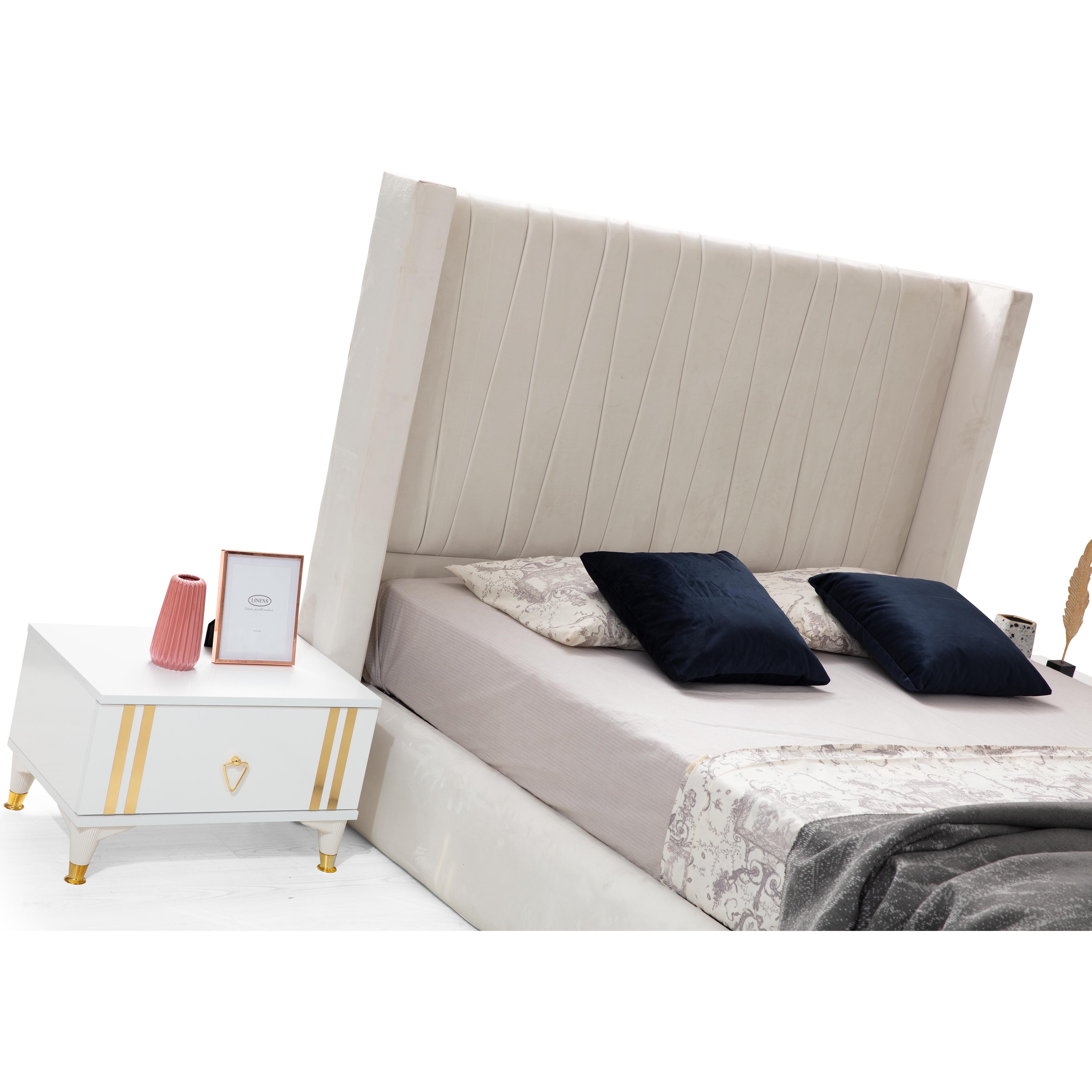 Sedef Bed With Storage 180x200 cm