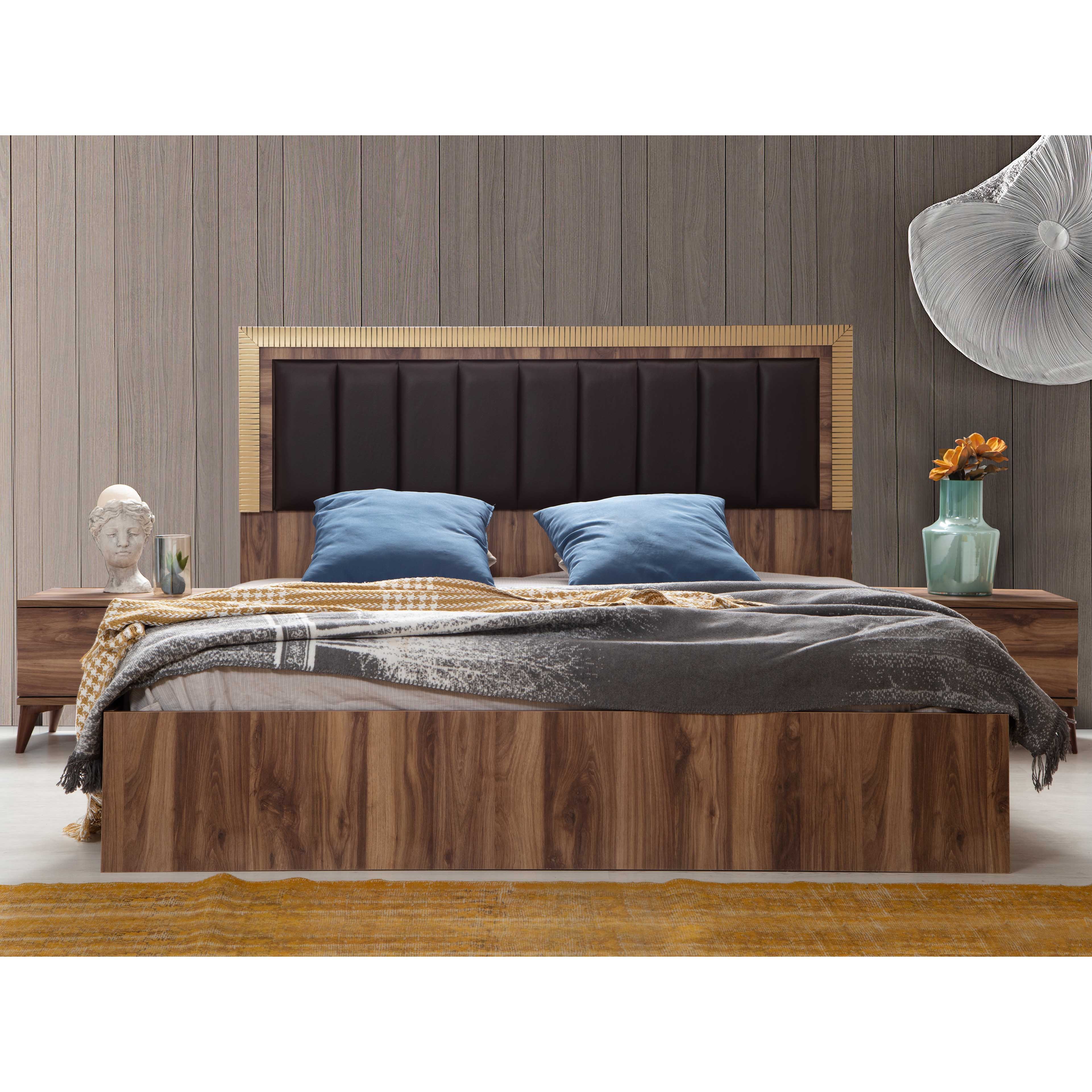 Rüya Vol3 Bed With Storage 180x200 cm