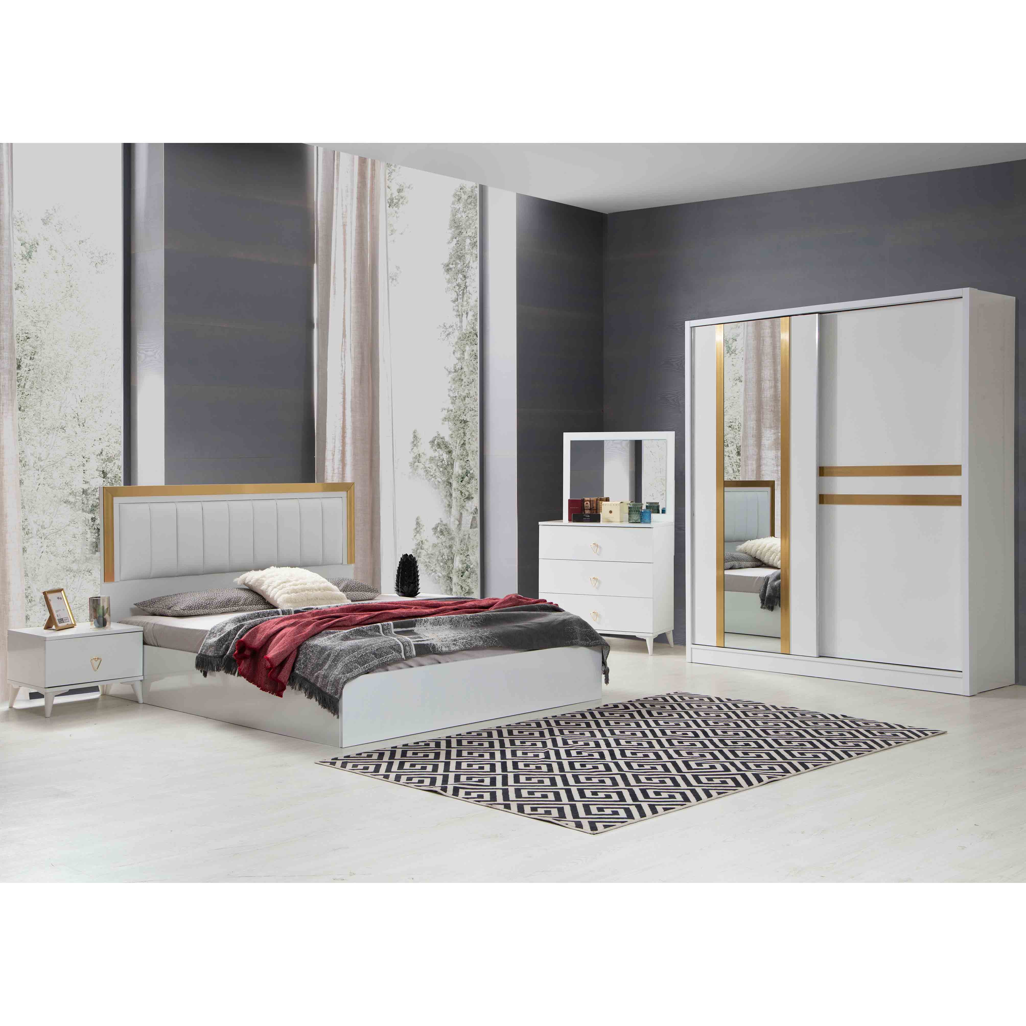 Rüya Vol1 Bedroom With 180 cm Wardrobe