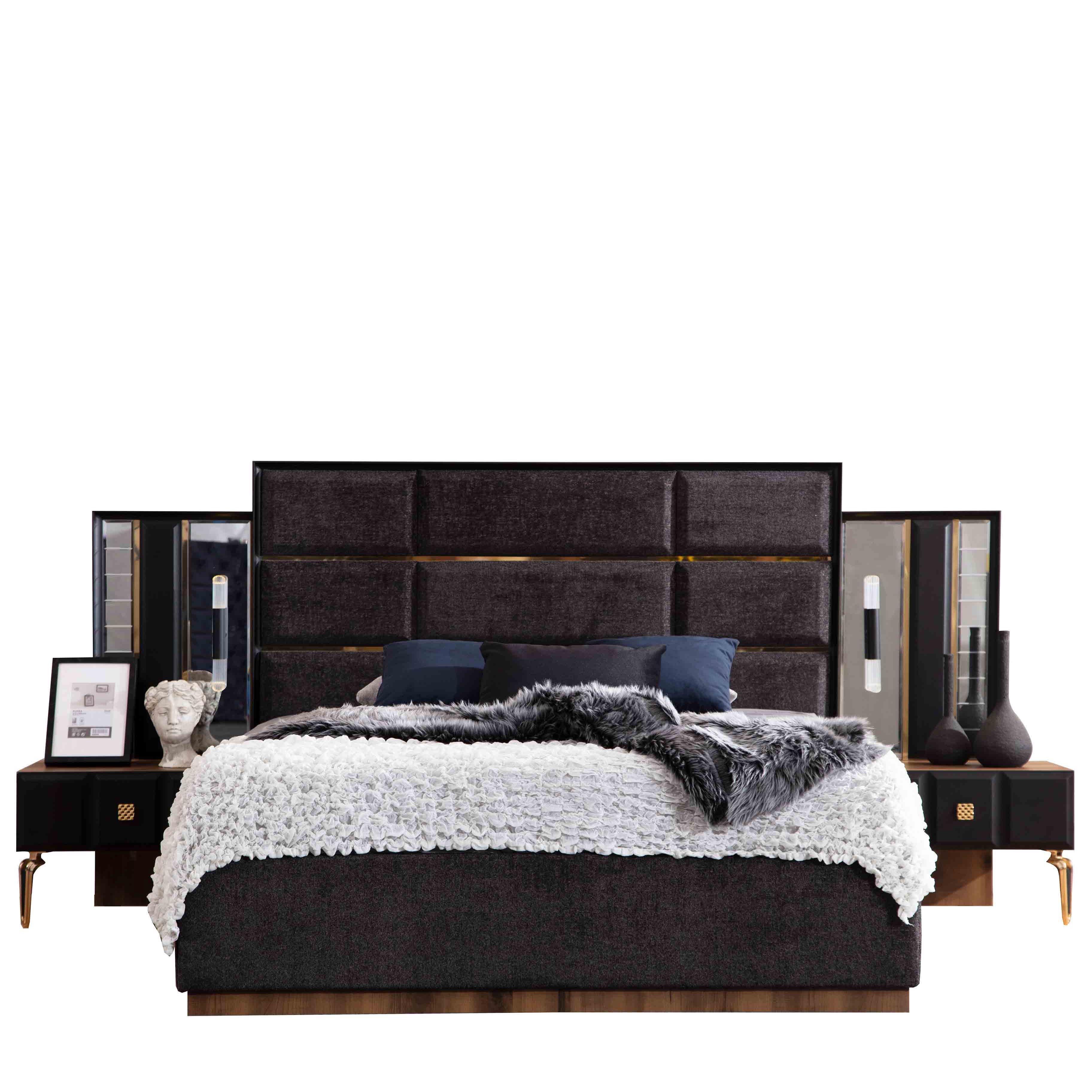 Alvin Bed With Storage 160x200 cm
