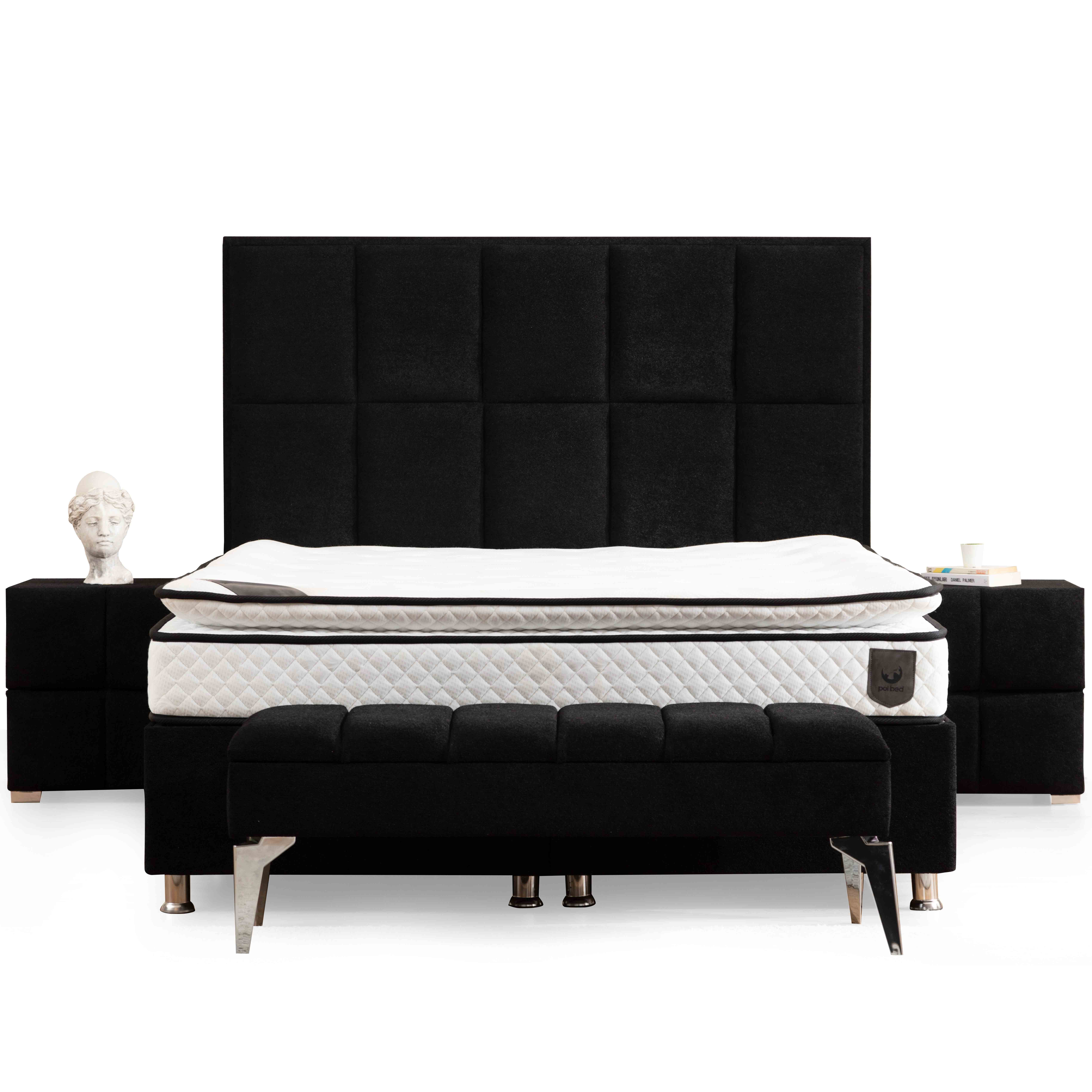 Lovita Bedroom (Bed With Storage 120x200cm)