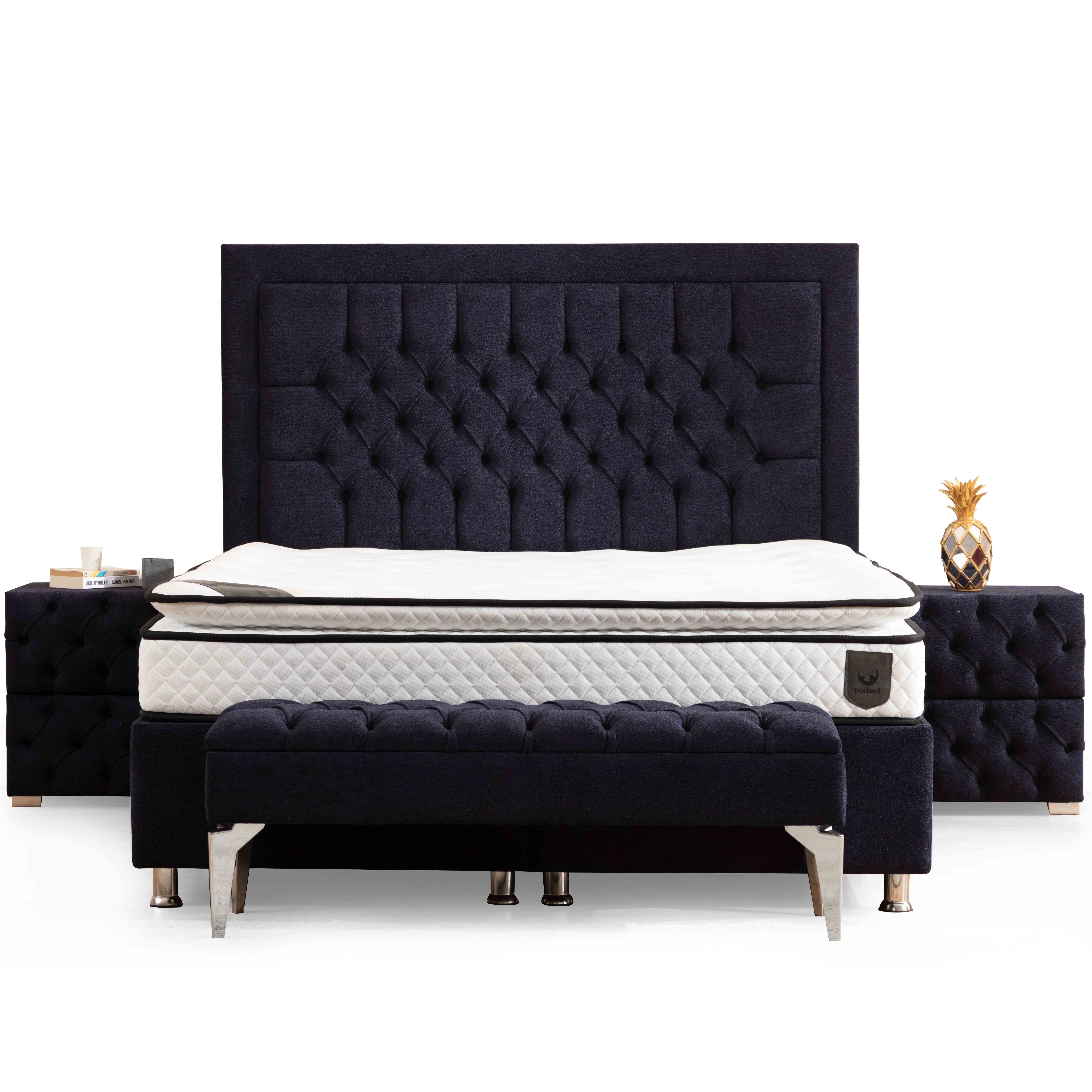 Astom Bed With Storage 90x190 cm