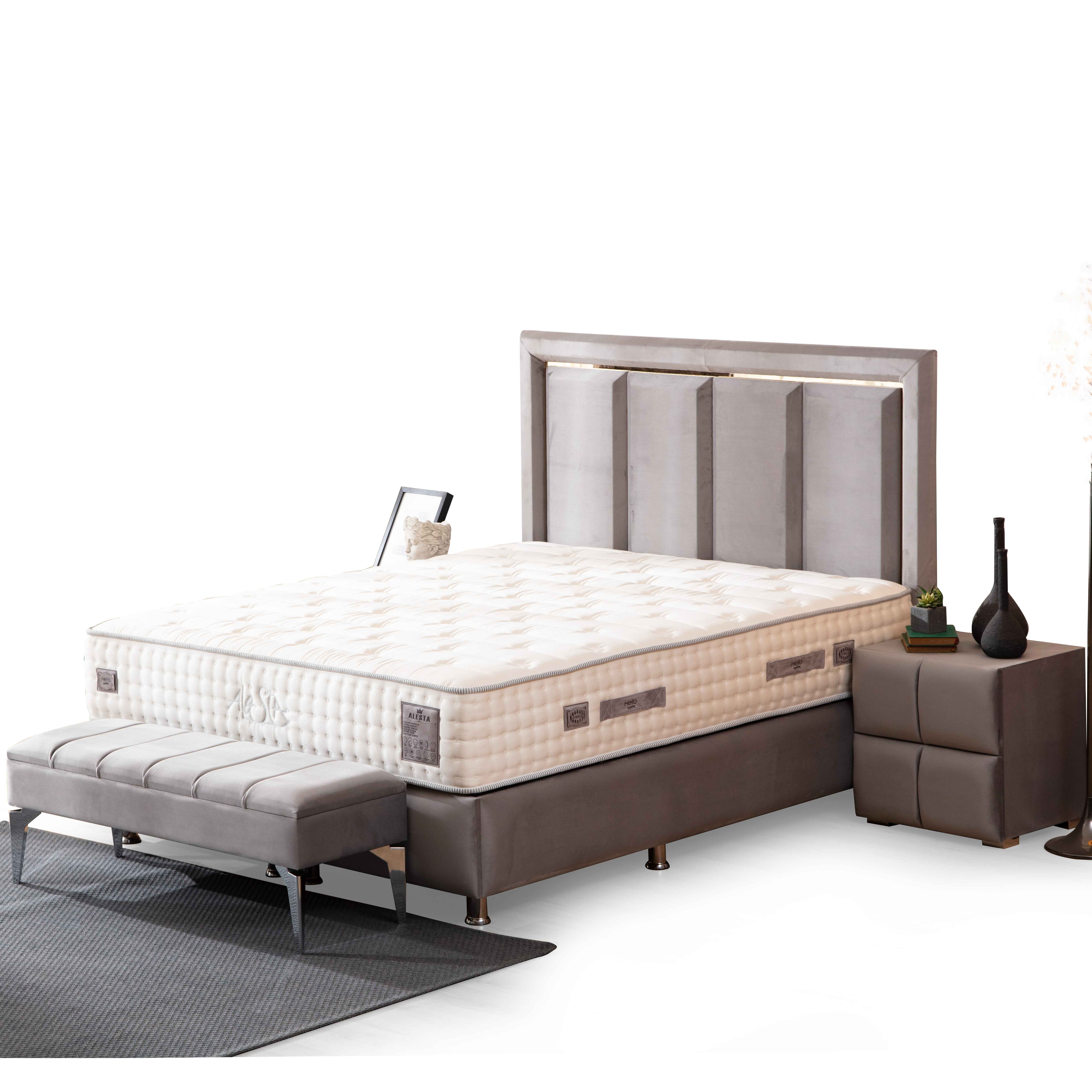 Bergama Bedroom (Bed Without Storage 160x200cm)