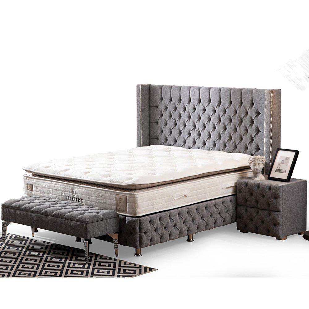 Bahar Bedroom (Bed With Storage 140x190cm)