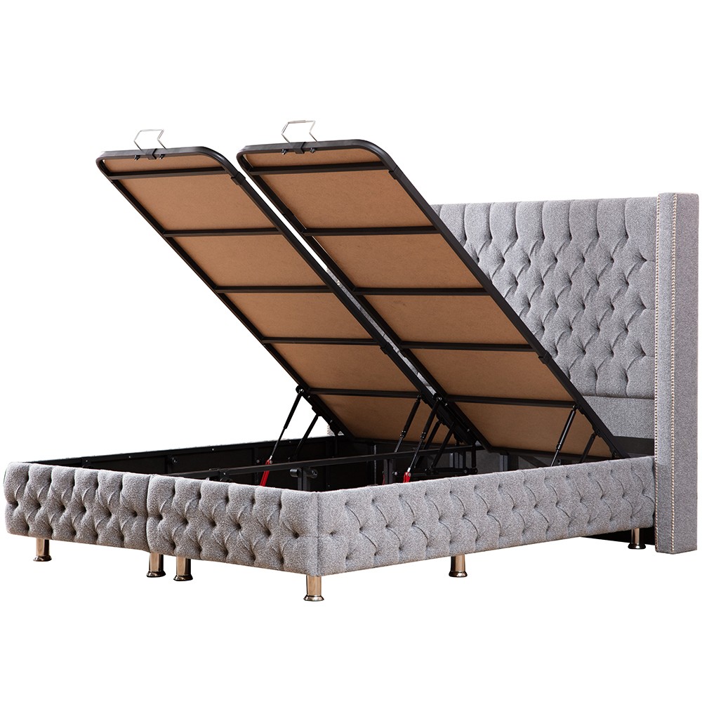 Bahar Bed With Storage 160x200 cm