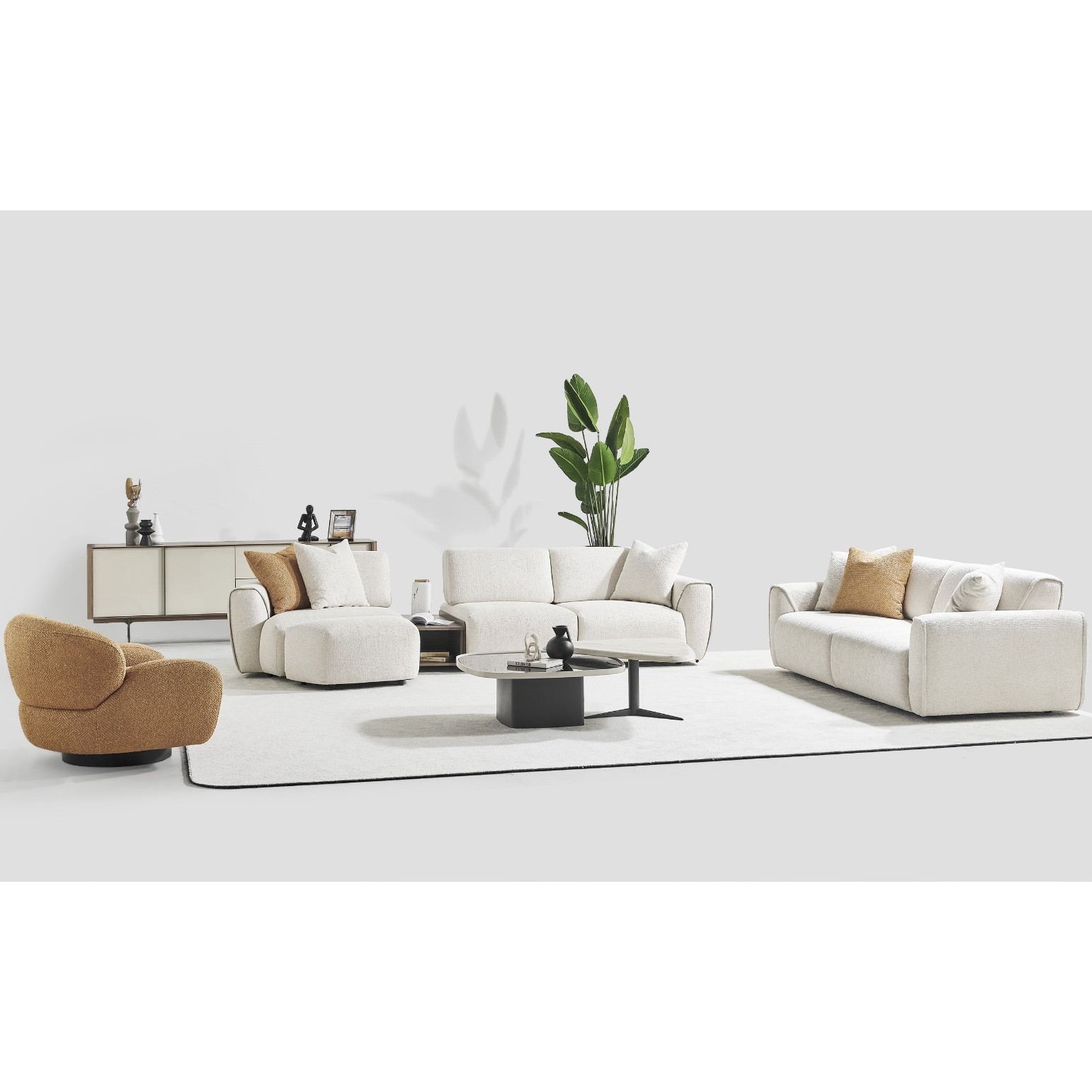 Atlantis 3+3+1+1 Sofa Set