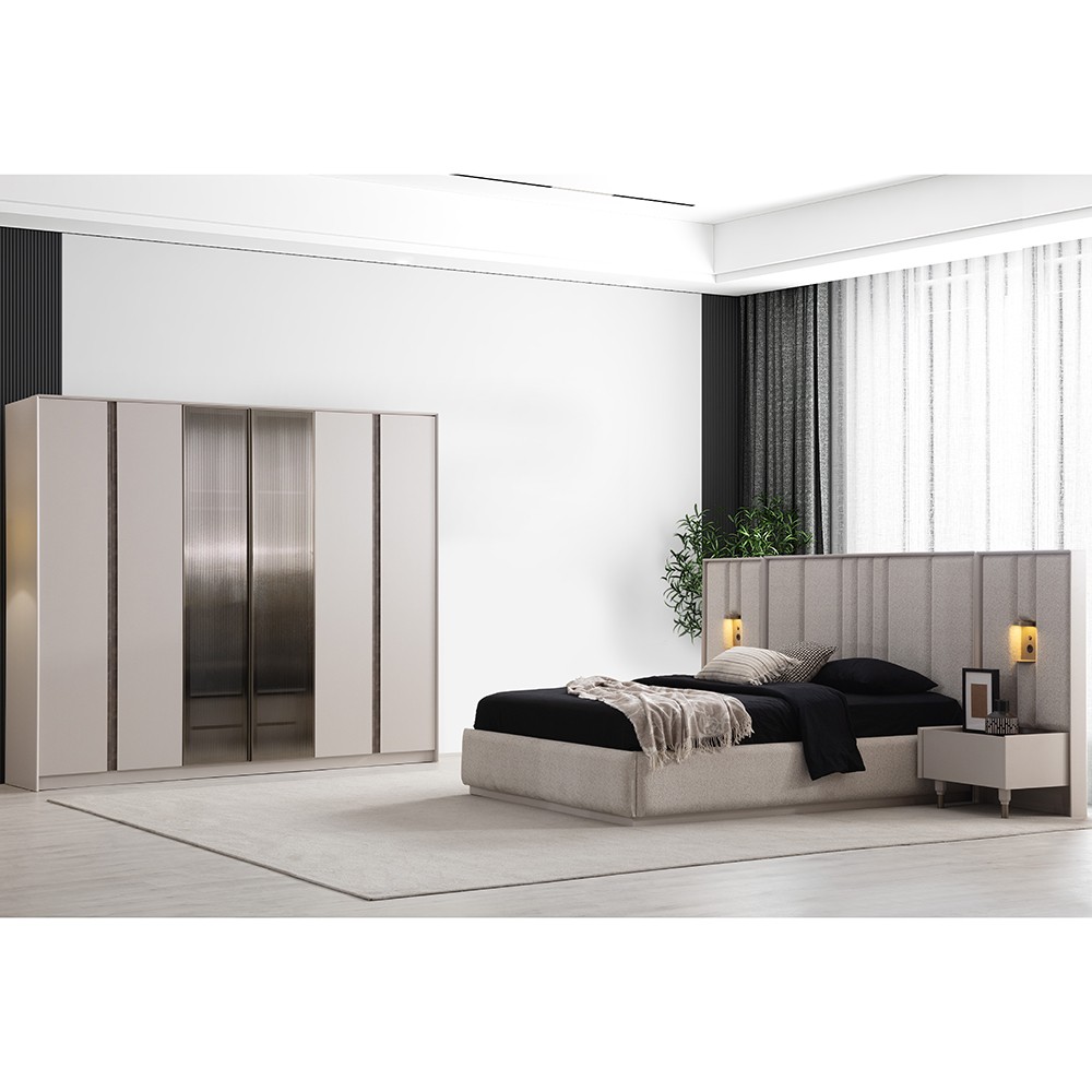 Senkron Bed With Storage 180x200 cm