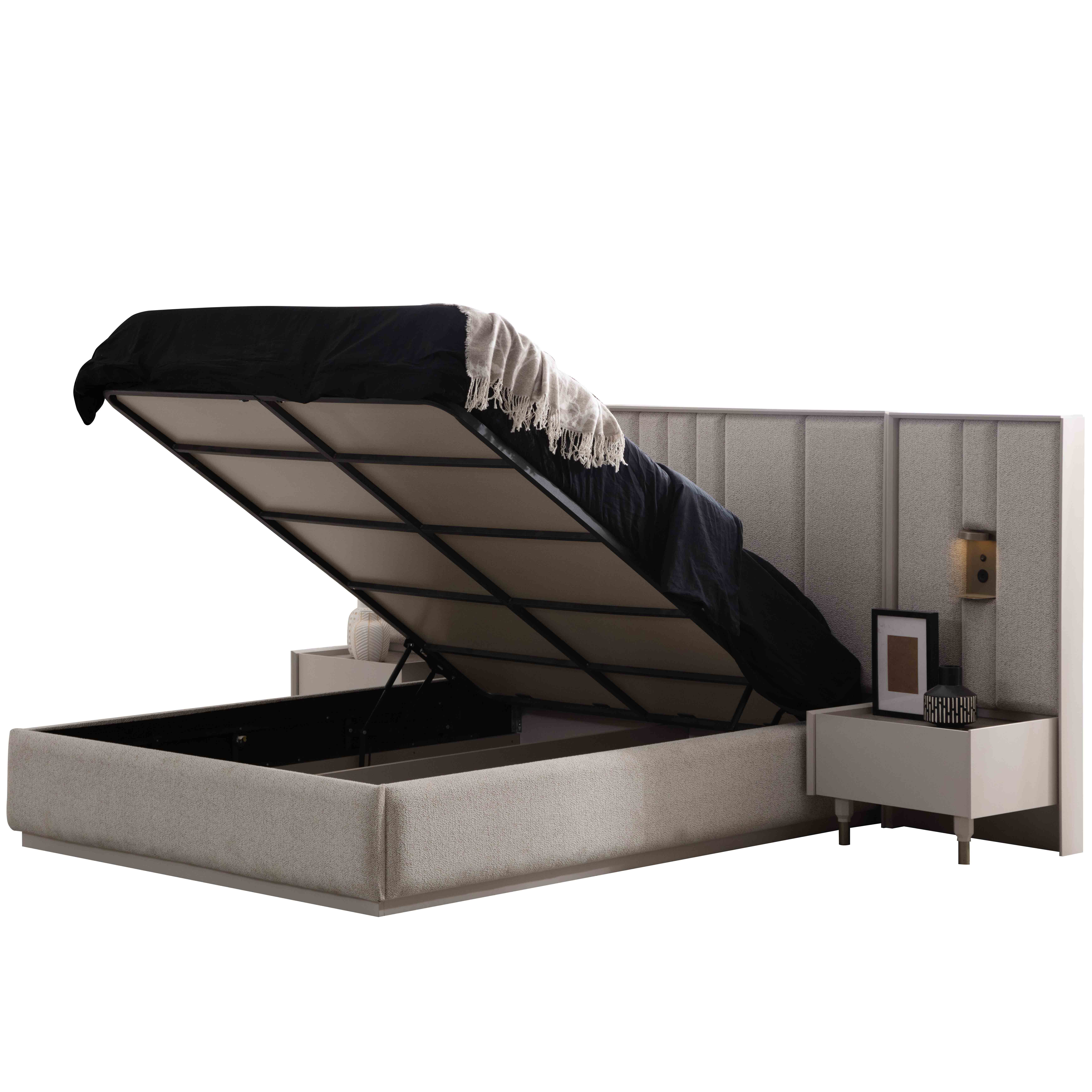 Senkron Bedroom (Bed With Storage 180x200cm)