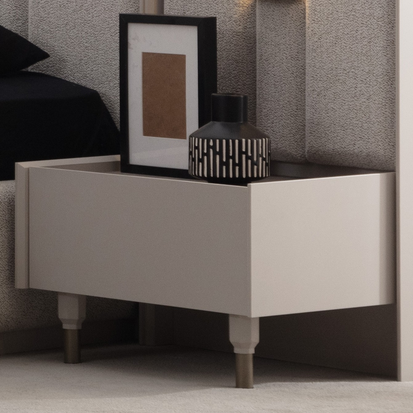 Senkron Bedroom (Bed With Storage 180x200cm)